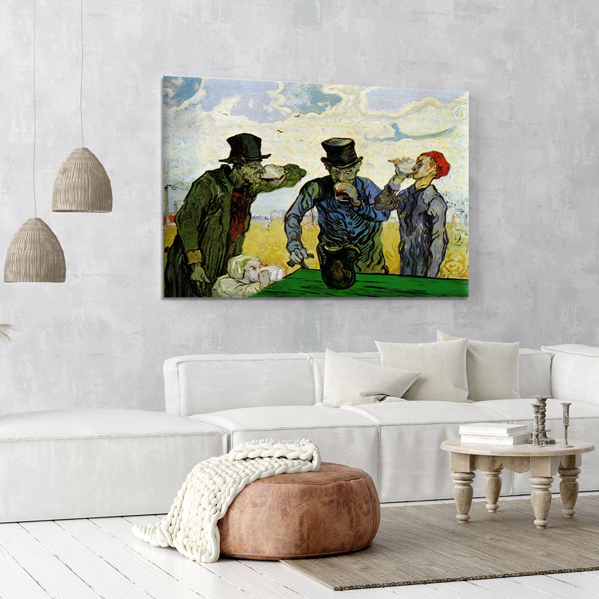 The Drinkers by Van Gogh Canvas Print or Poster - Canvas Art Rocks - 6