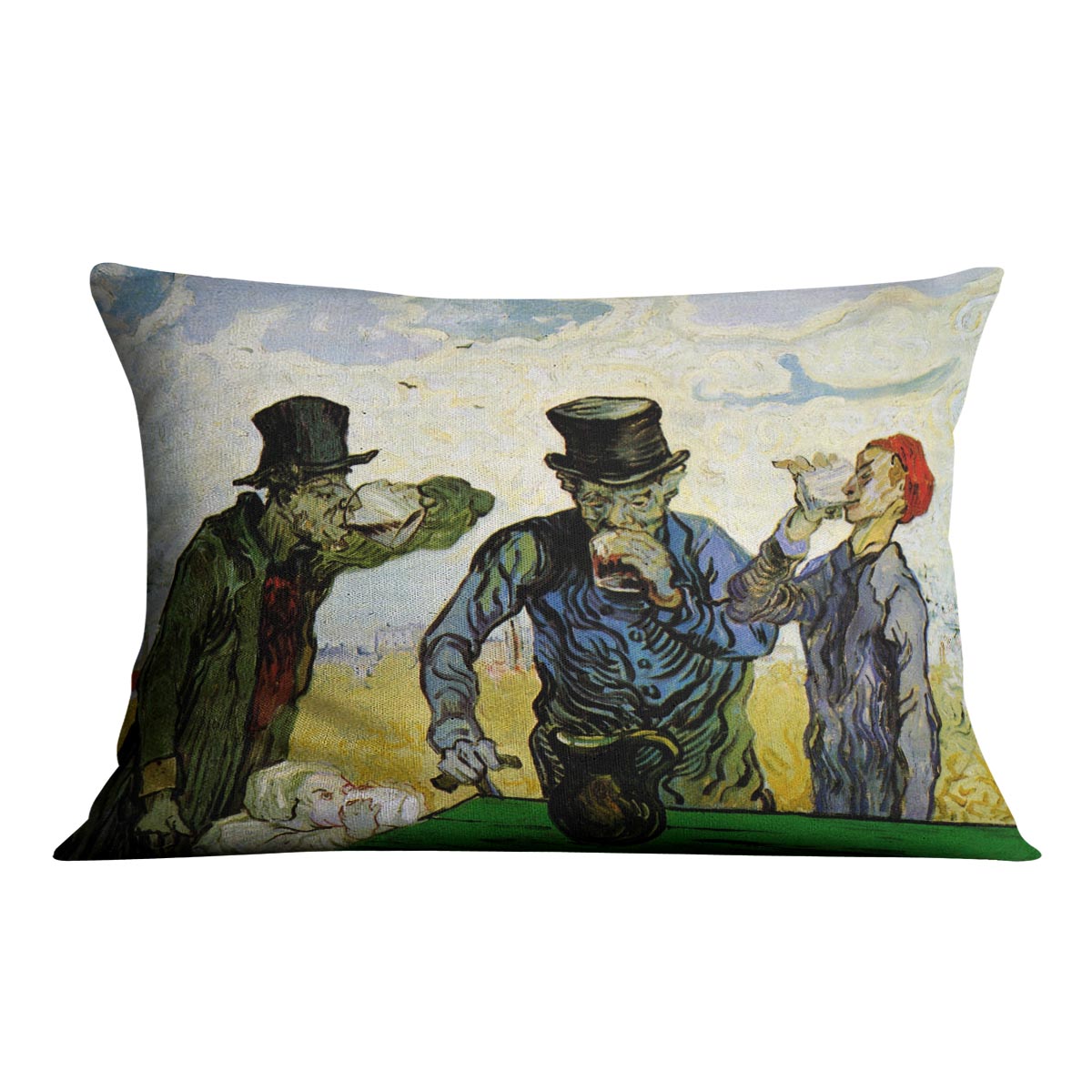 The Drinkers by Van Gogh Cushion