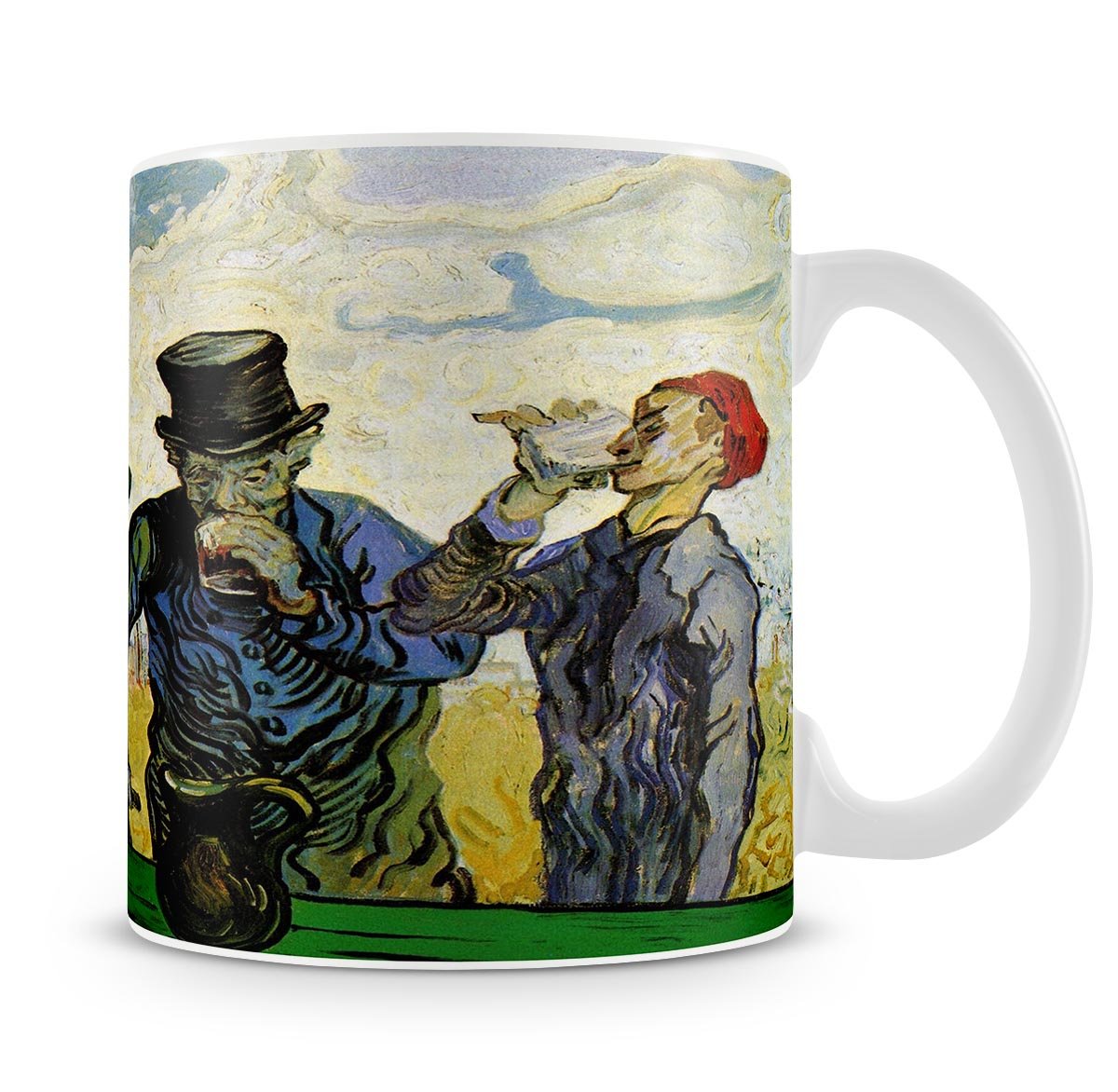 The Drinkers by Van Gogh Mug - Canvas Art Rocks - 4