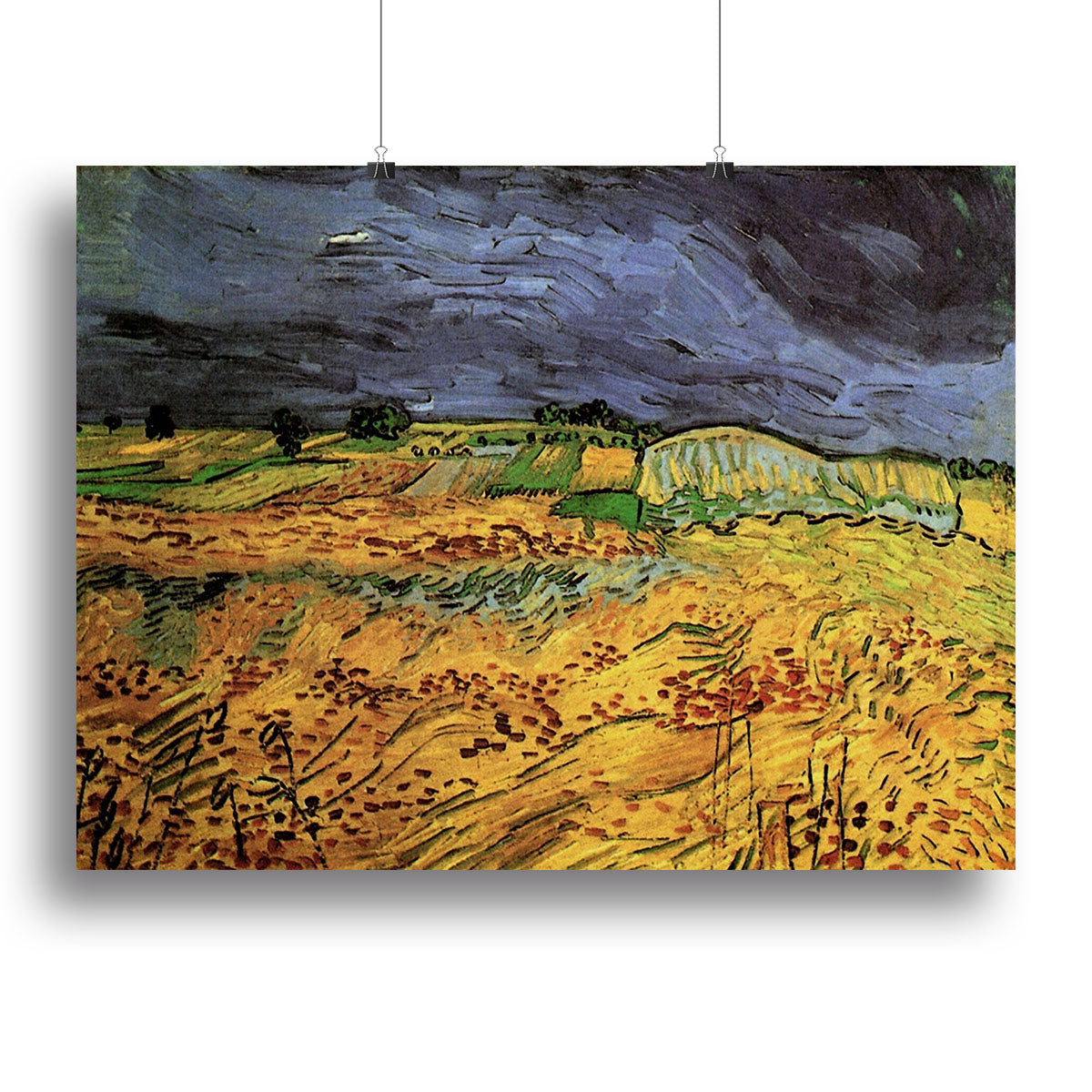 The Fields by Van Gogh Canvas Print or Poster - Canvas Art Rocks - 2