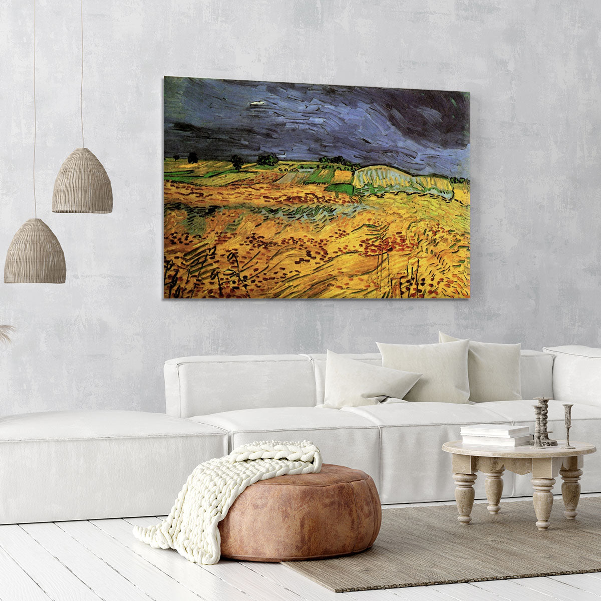 The Fields by Van Gogh Canvas Print or Poster - Canvas Art Rocks - 6