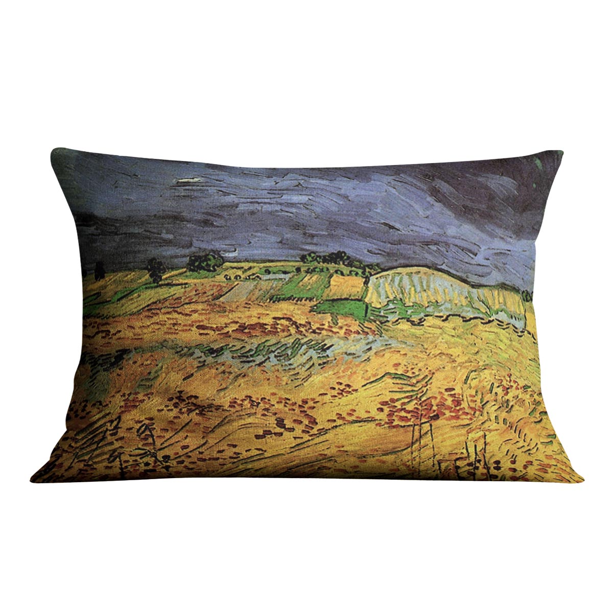 The Fields by Van Gogh Cushion