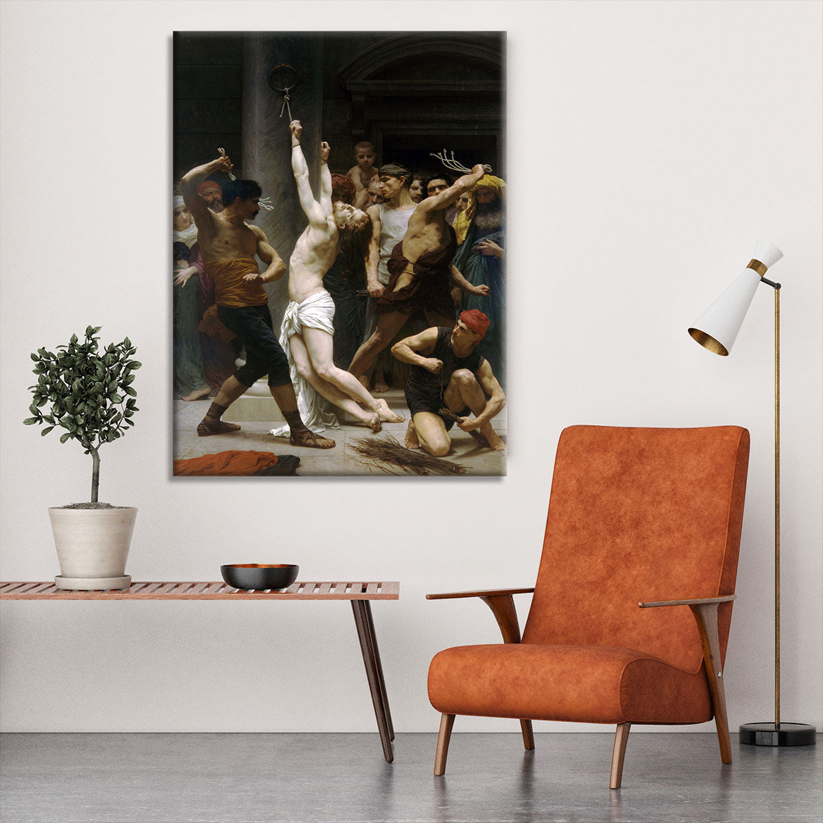 The Flagellation of Our Lord Jesus Christ By Bouguereau Canvas Print or Poster - Canvas Art Rocks - 6