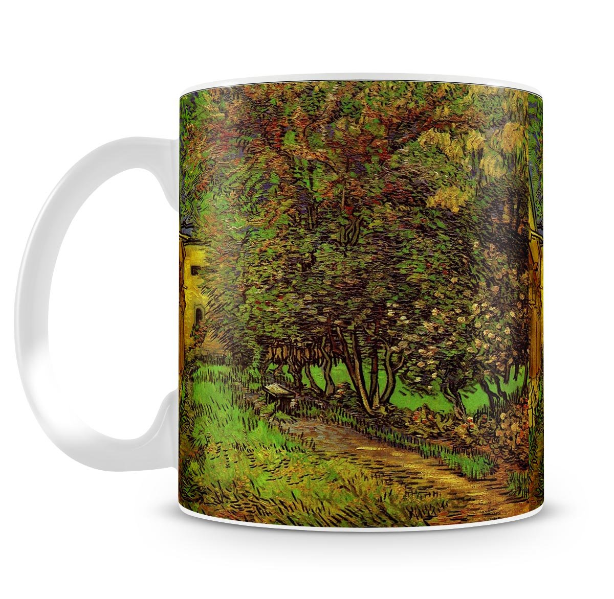 The Garden of Saint-Paul Hospital by Van Gogh Mug - Canvas Art Rocks - 4