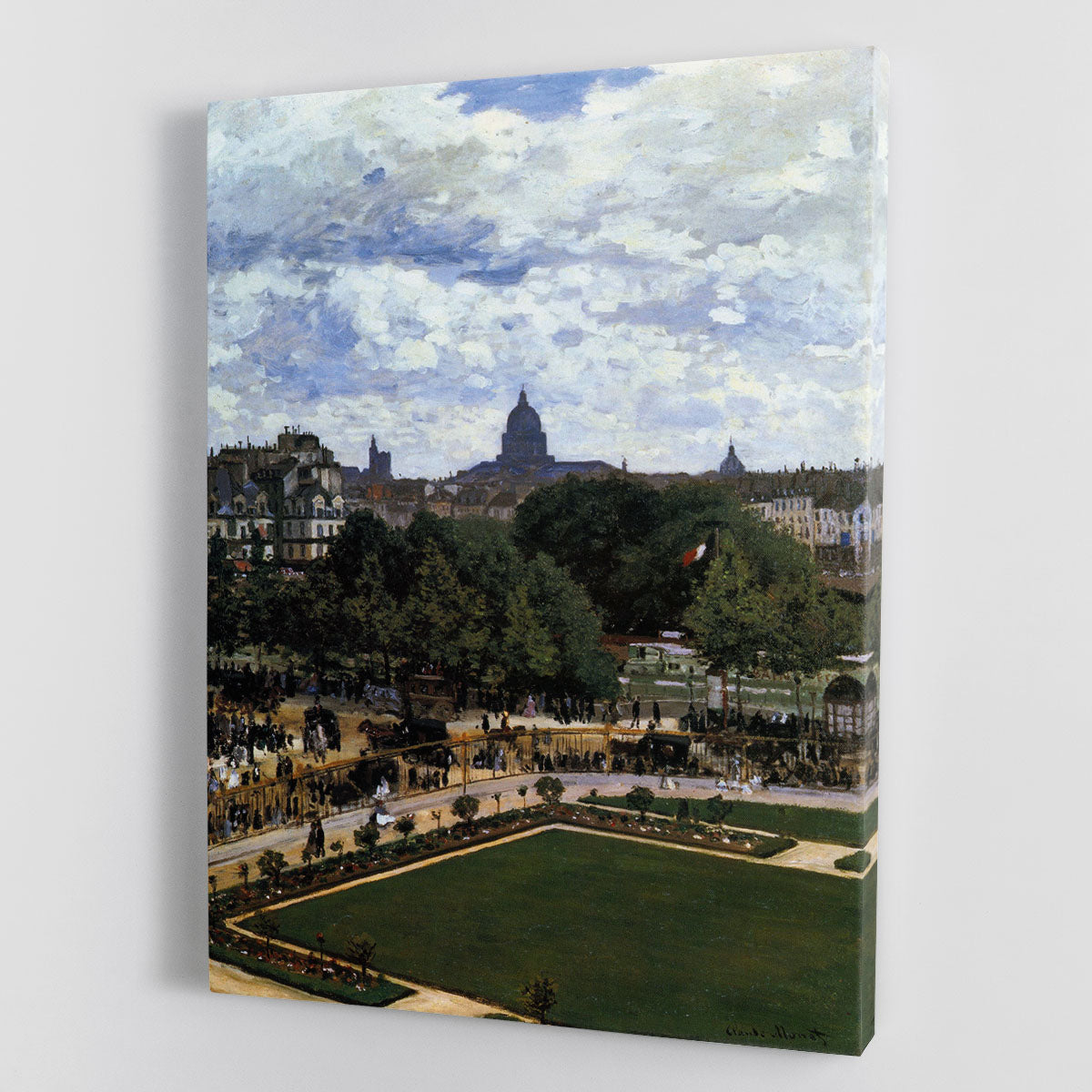 The Garden of the Infanta by Monet Canvas Print or Poster - Canvas Art Rocks - 1