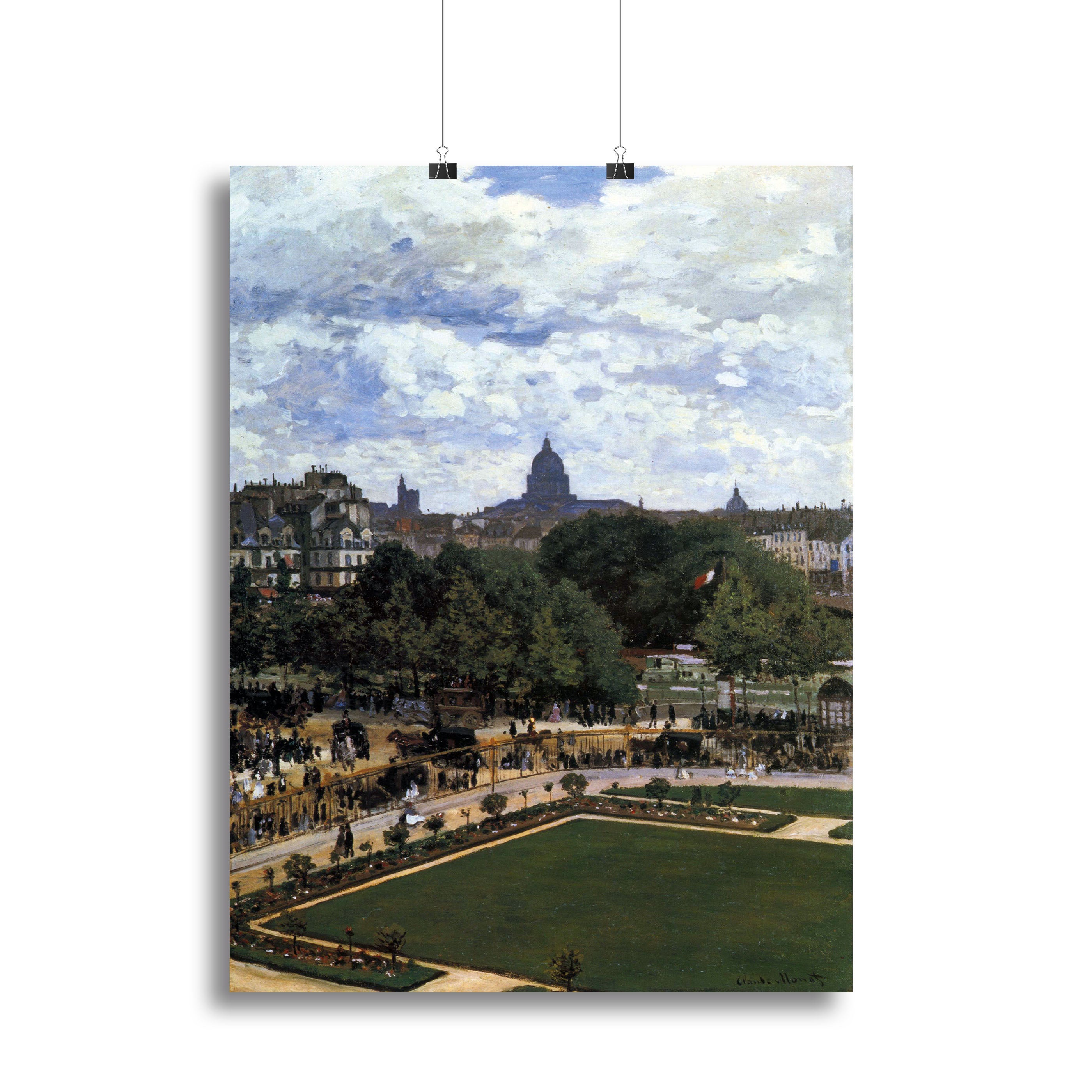 The Garden of the Infanta by Monet Canvas Print or Poster - Canvas Art Rocks - 2