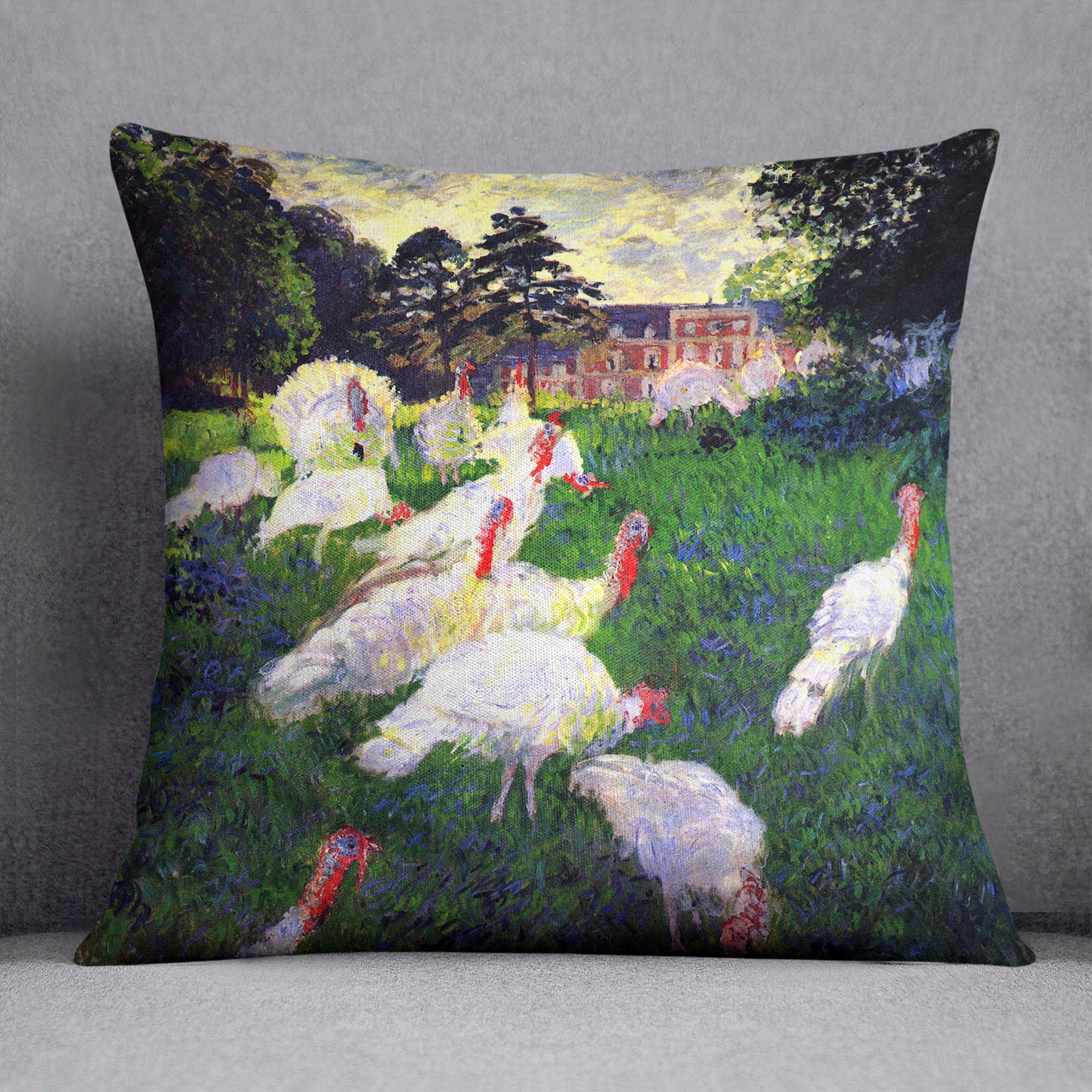 The Gobbler by Monet Cushion