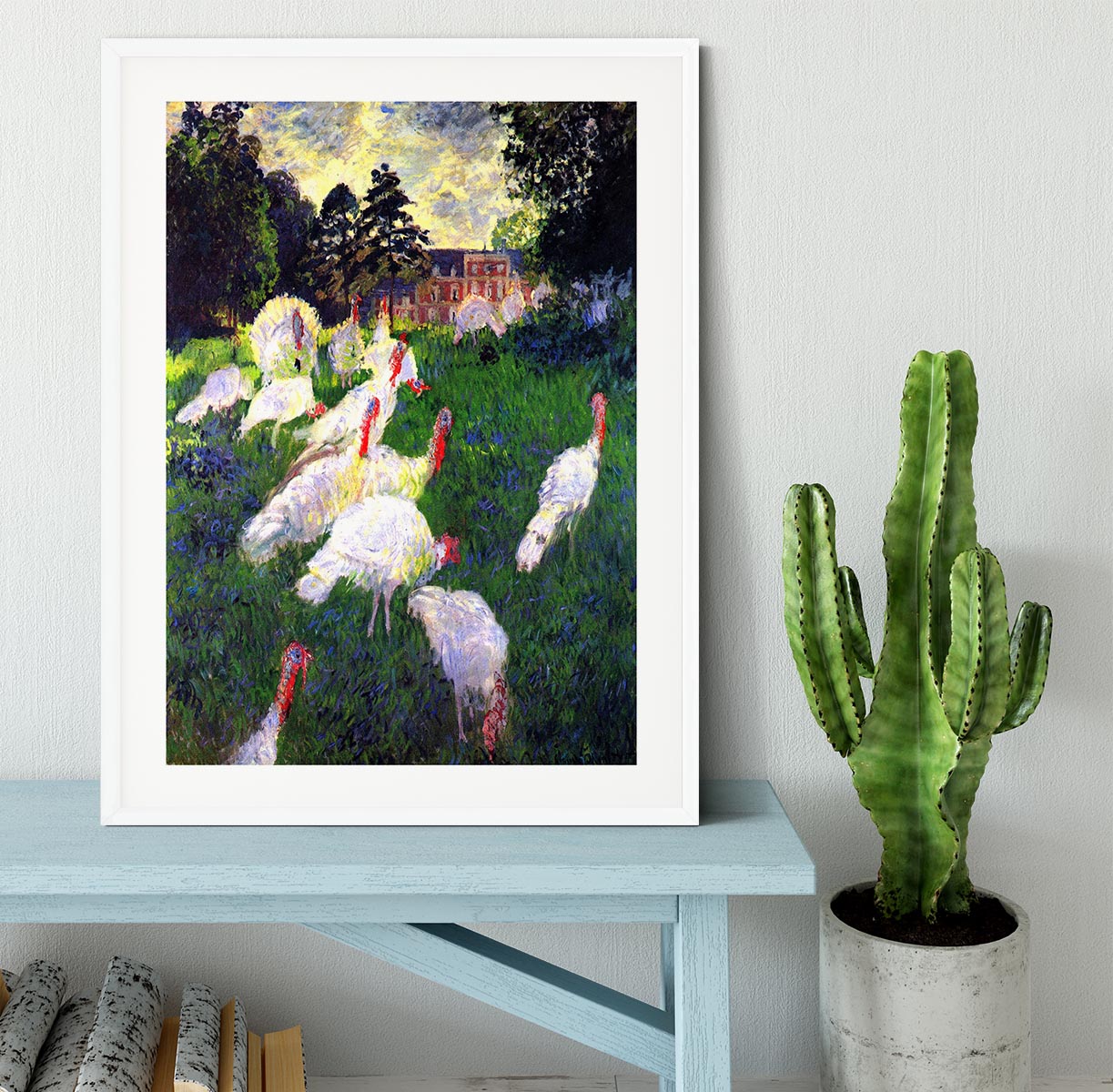 The Gobbler by Monet Framed Print - Canvas Art Rocks - 5