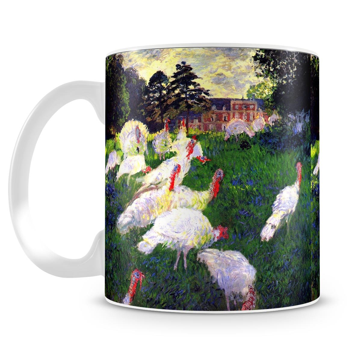 The Gobbler by Monet Mug - Canvas Art Rocks - 4