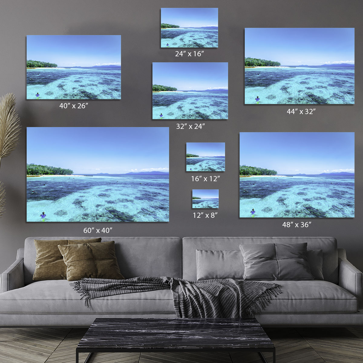 The Great Barrier Reef Canvas Print or Poster - Canvas Art Rocks - 7