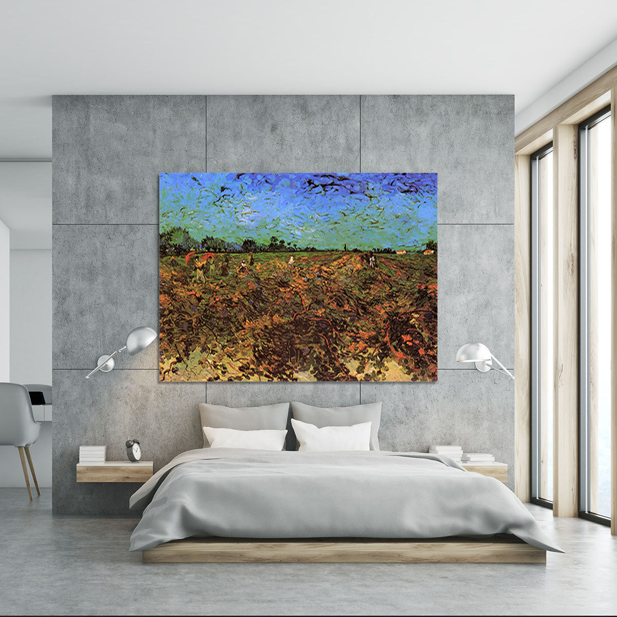 The Green Vineyard by Van Gogh Canvas Print or Poster - Canvas Art Rocks - 5