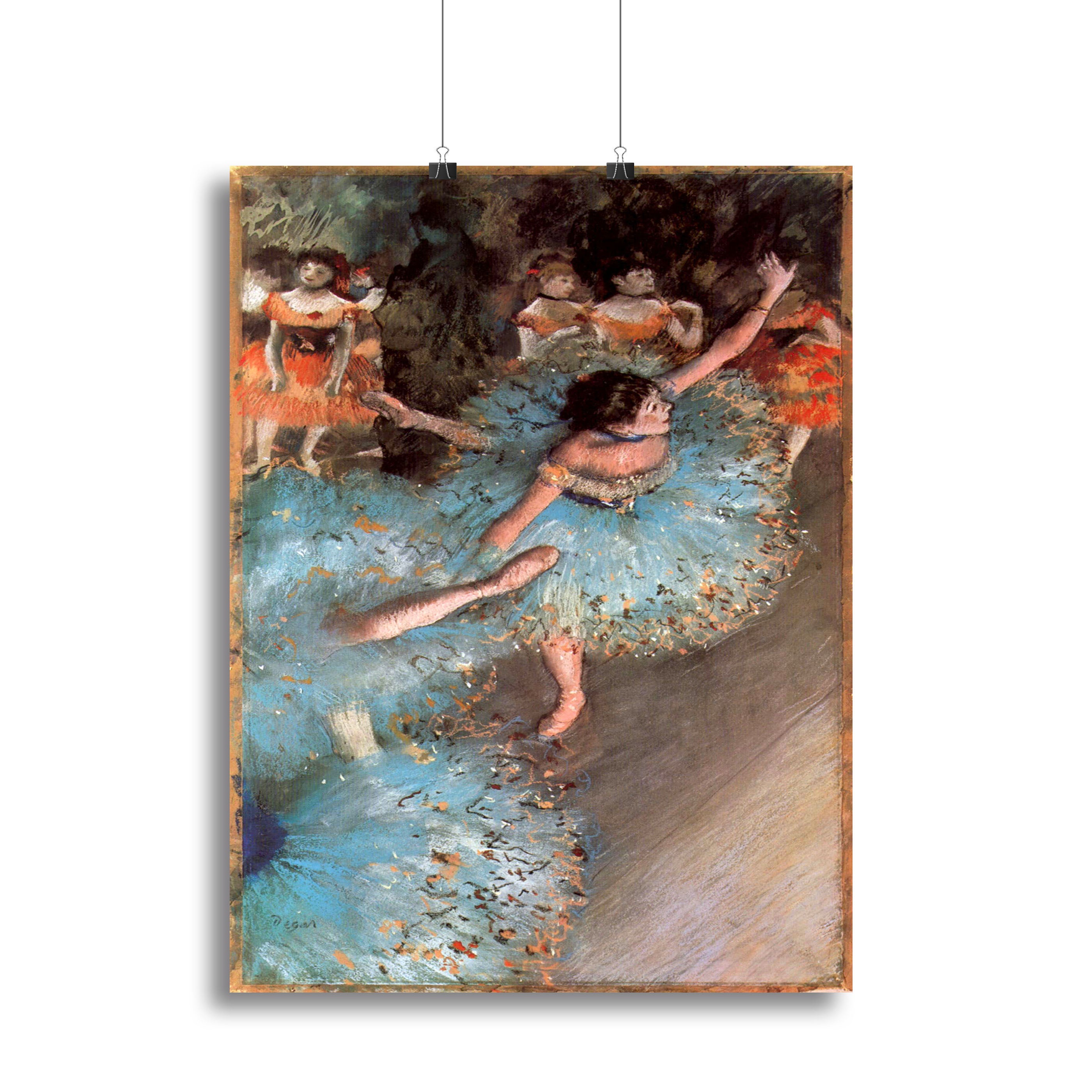 The Greens dancers by Degas Canvas Print or Poster - Canvas Art Rocks - 2