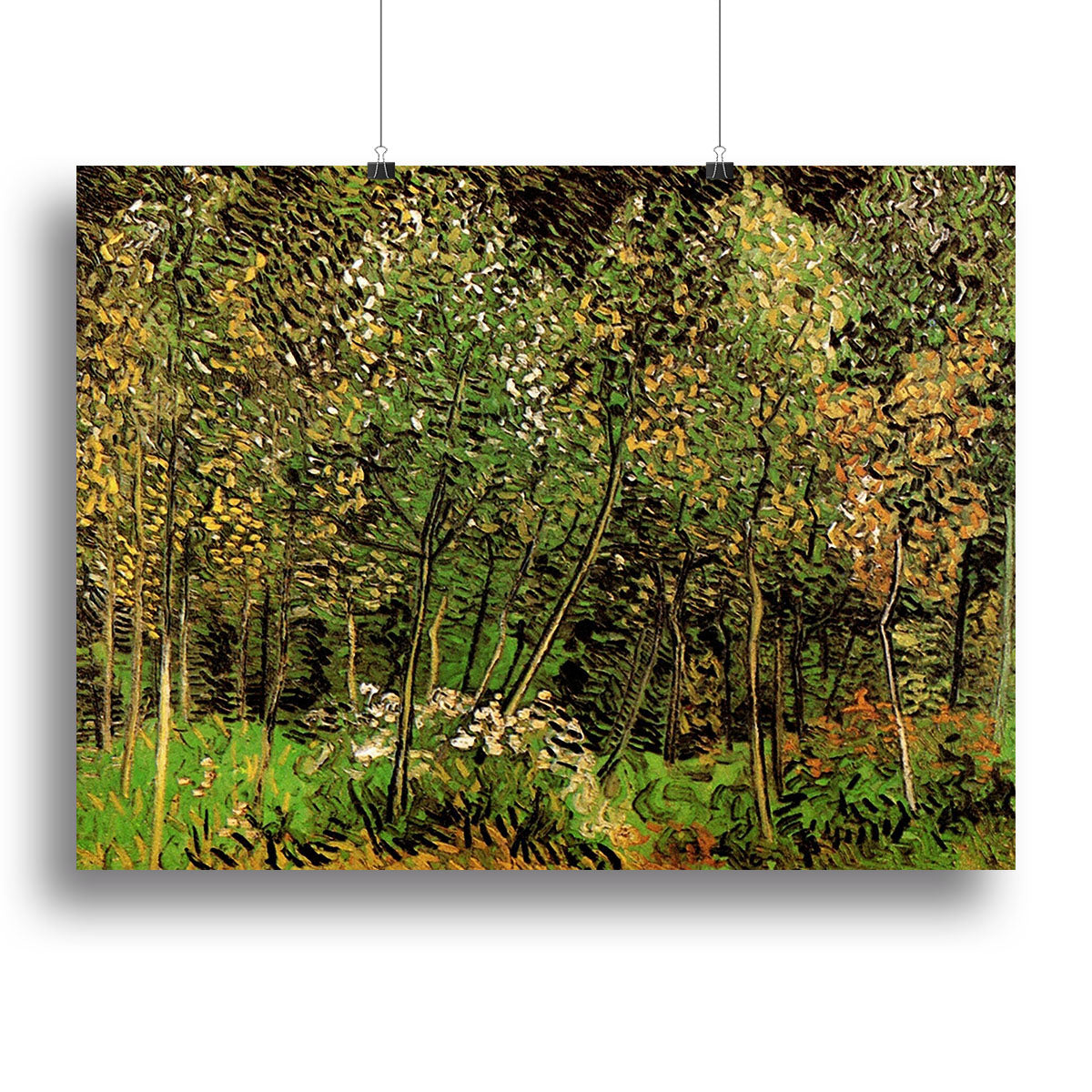 The Grove by Van Gogh Canvas Print or Poster - Canvas Art Rocks - 2