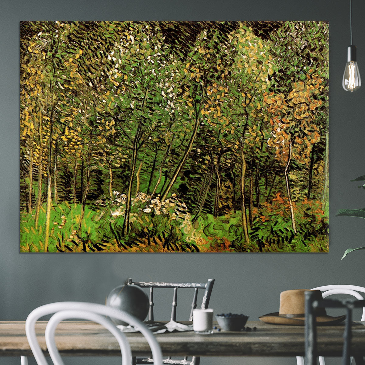 The Grove by Van Gogh Canvas Print or Poster - Canvas Art Rocks - 3
