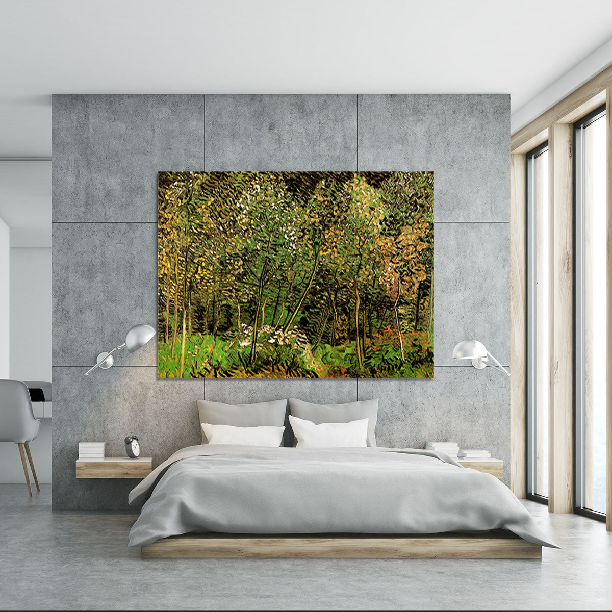 The Grove by Van Gogh Canvas Print or Poster - Canvas Art Rocks - 5