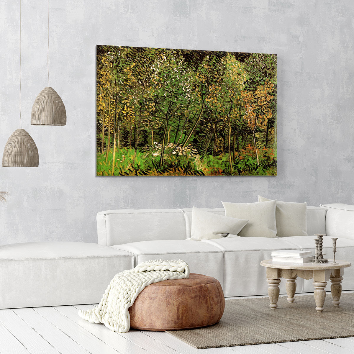 The Grove by Van Gogh Canvas Print or Poster - Canvas Art Rocks - 6