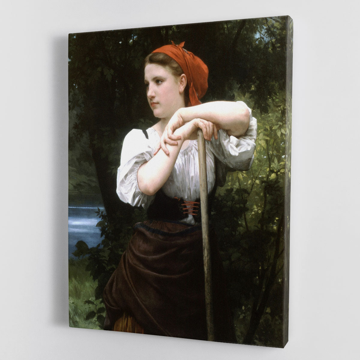 The Haymaker By Bouguereau Canvas Print or Poster - Canvas Art Rocks - 1