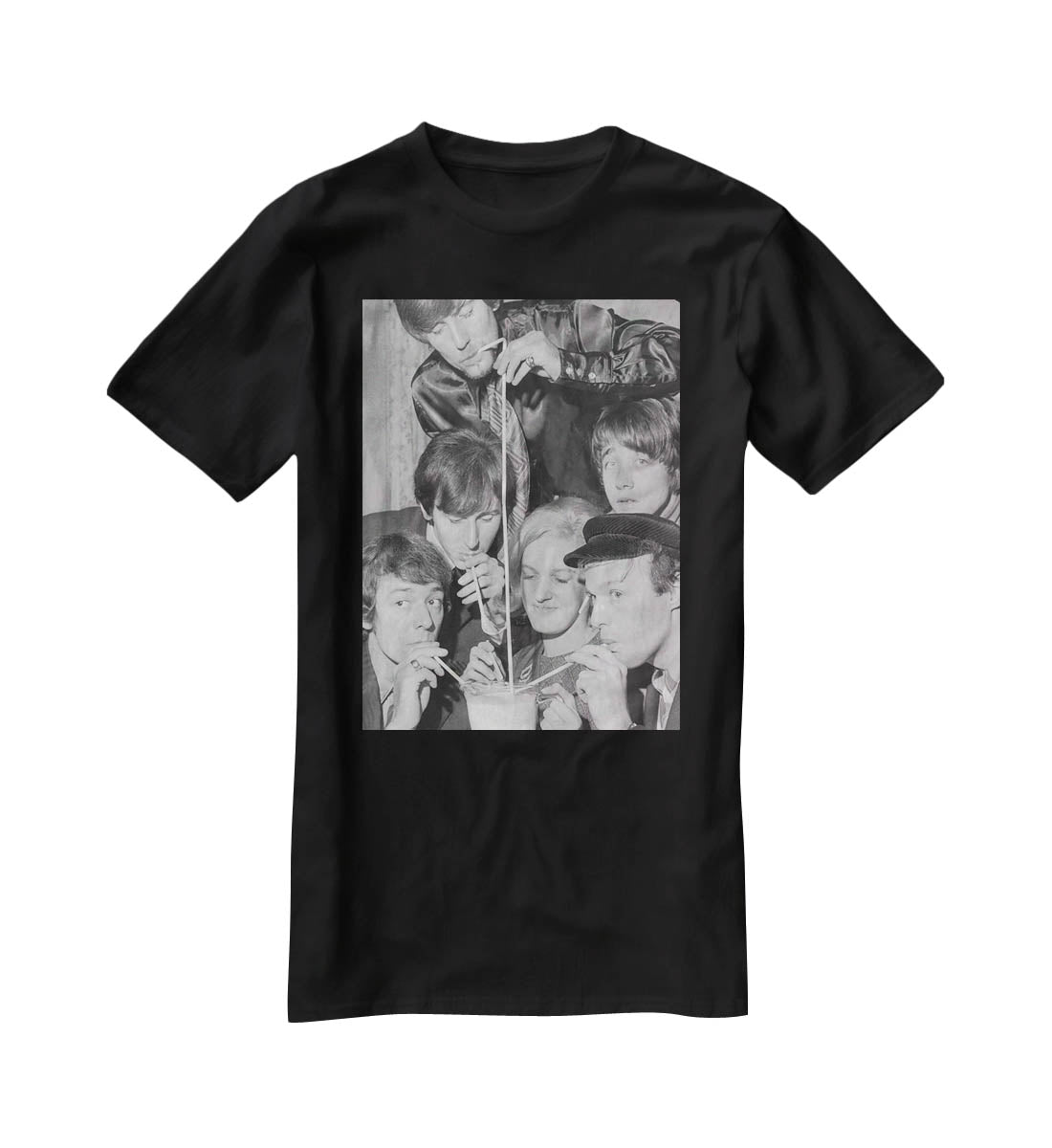 The Hollies pop group T-Shirt - Canvas Art Rocks - 1