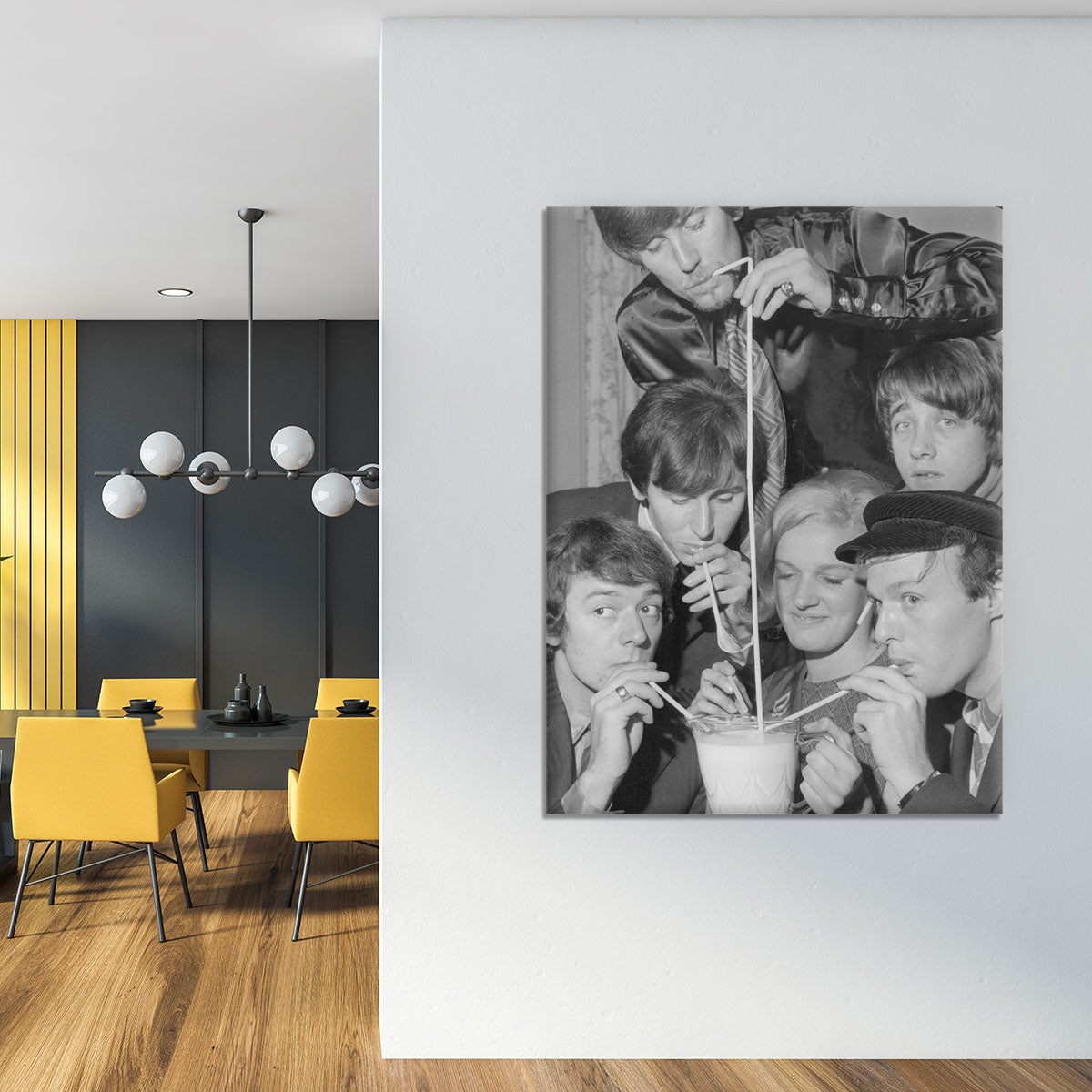 The Hollies pop group Canvas Print or Poster - Canvas Art Rocks - 4
