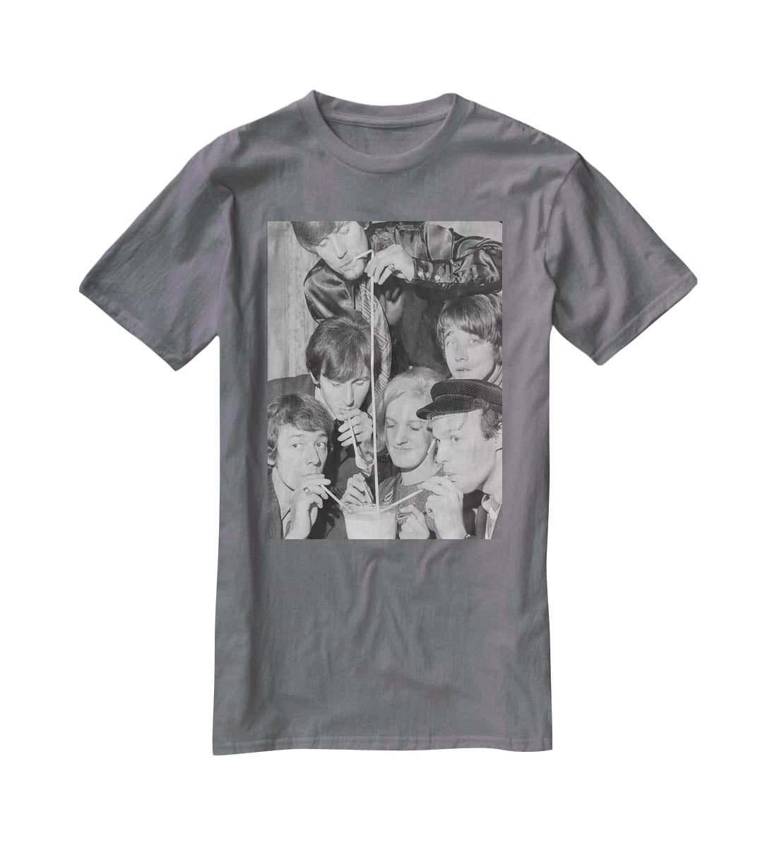 The Hollies pop group T-Shirt - Canvas Art Rocks - 3