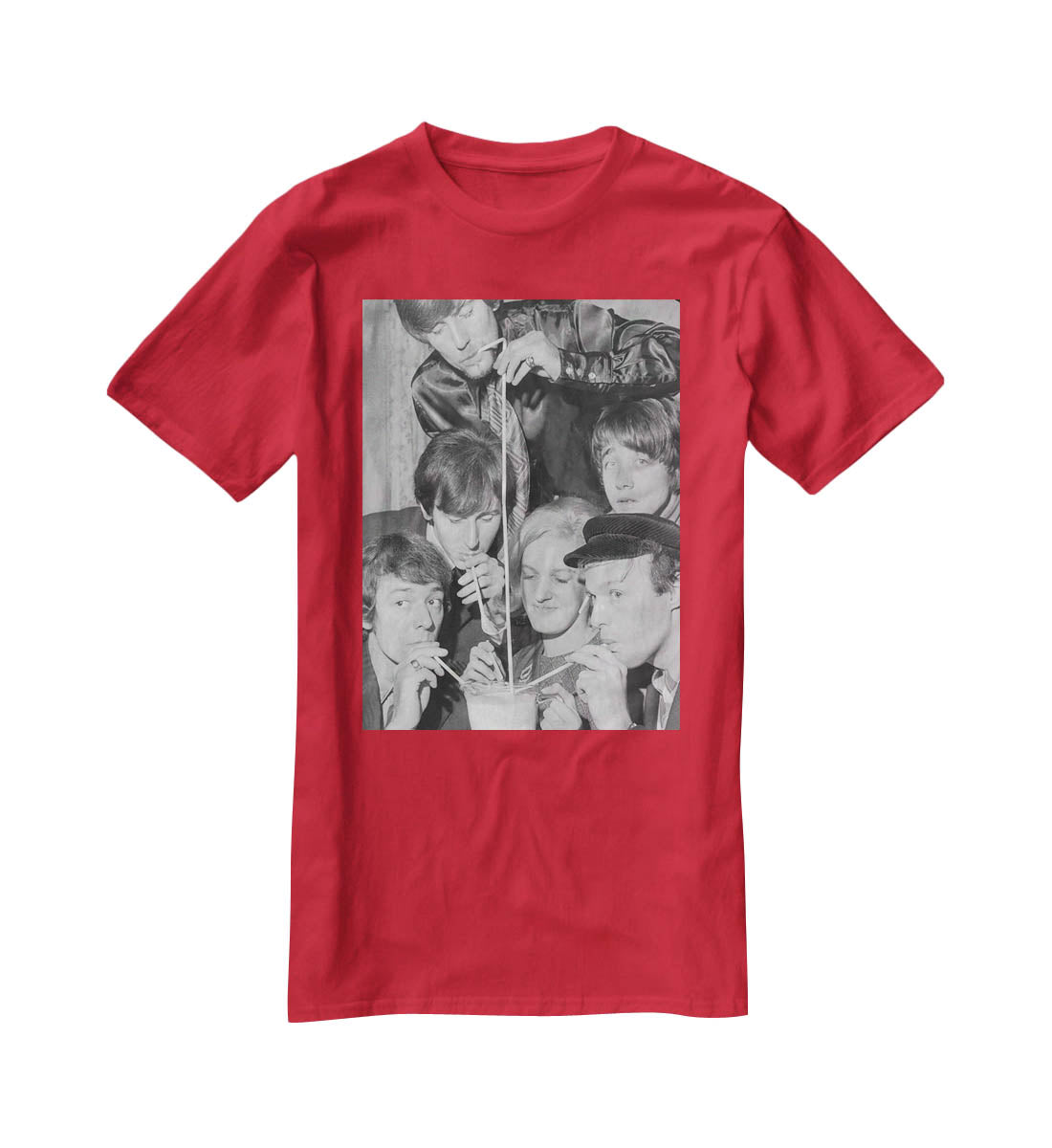 The Hollies pop group T-Shirt - Canvas Art Rocks - 4