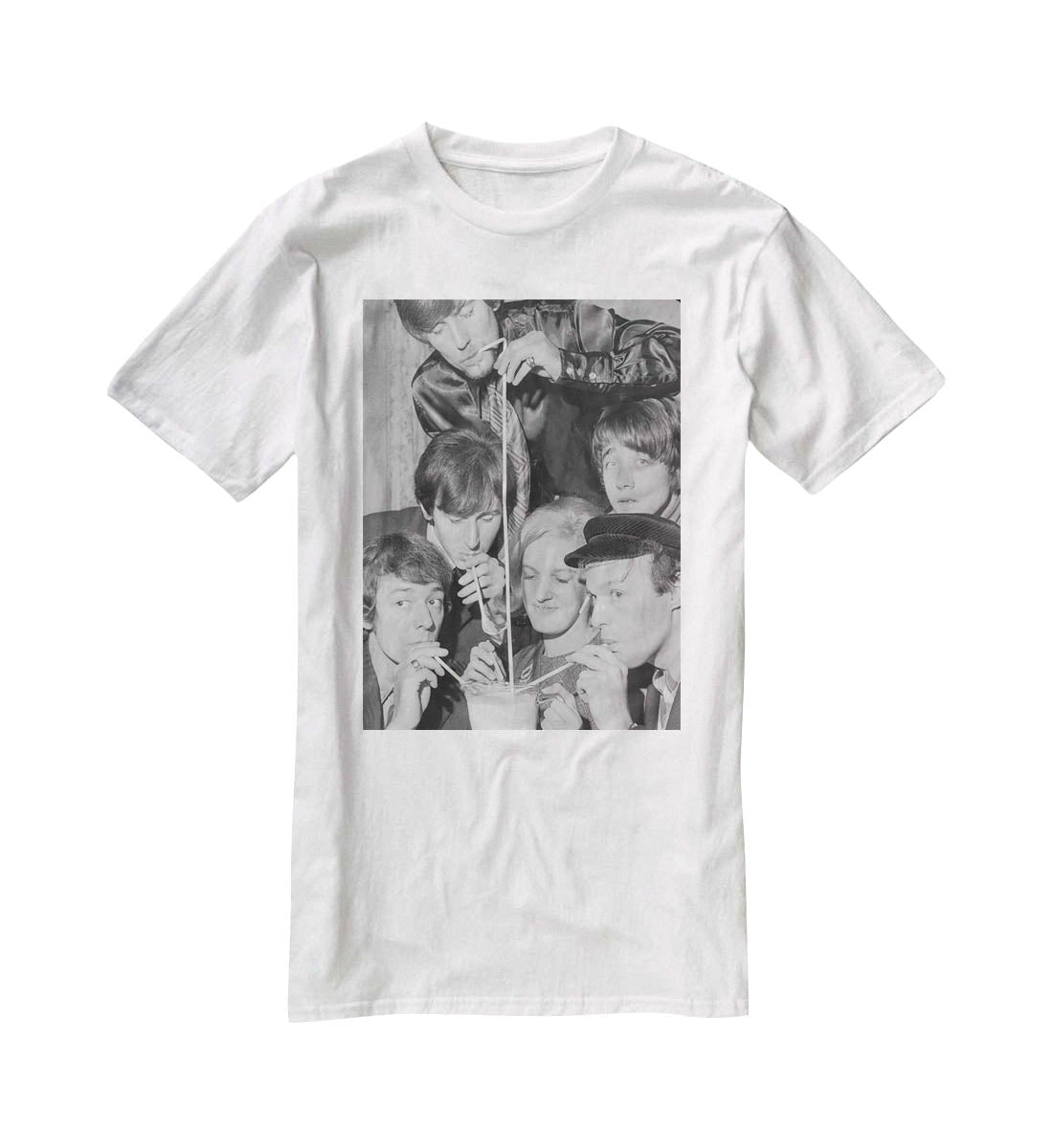 The Hollies pop group T-Shirt - Canvas Art Rocks - 5