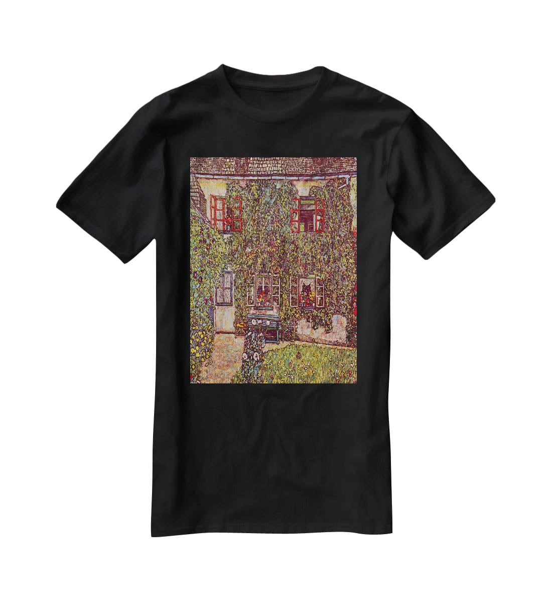 The House of Guard by Klimt T-Shirt - Canvas Art Rocks - 1