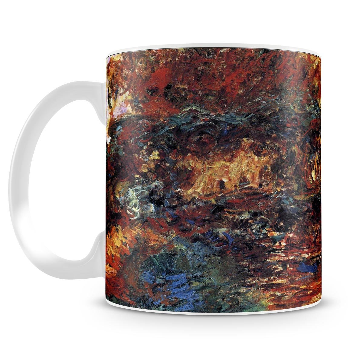 The Japanese Bridge 2 by Monet Mug - Canvas Art Rocks - 4