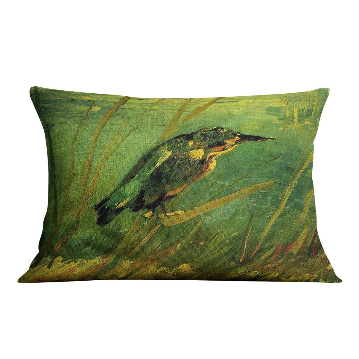 The Kingfisher by Van Gogh Cushion