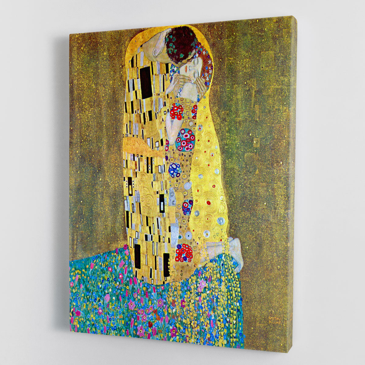 The Kiss 2 by Klimt Canvas Print or Poster - Canvas Art Rocks - 1