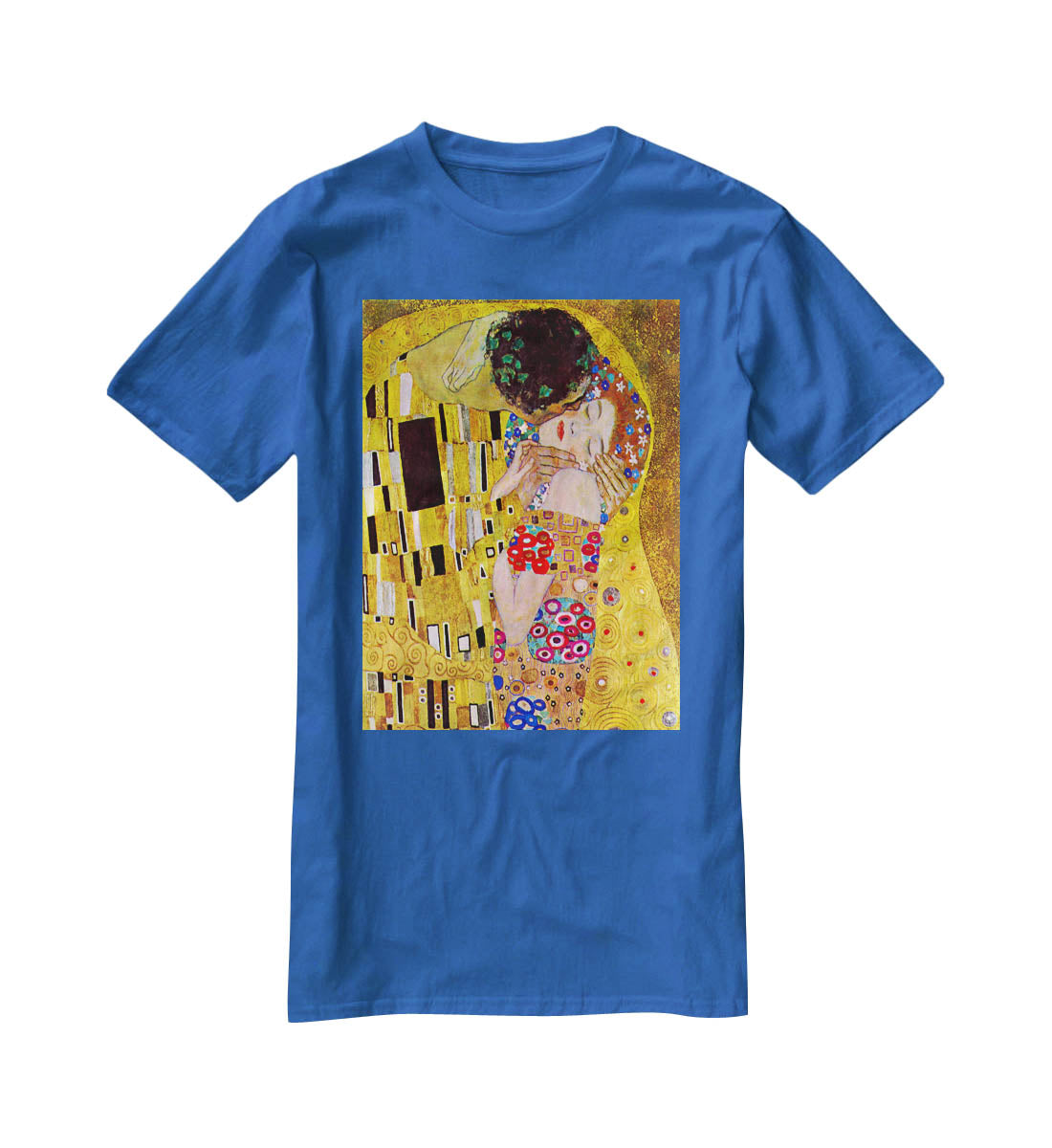 The Kiss by Klimt T-Shirt - Canvas Art Rocks - 2