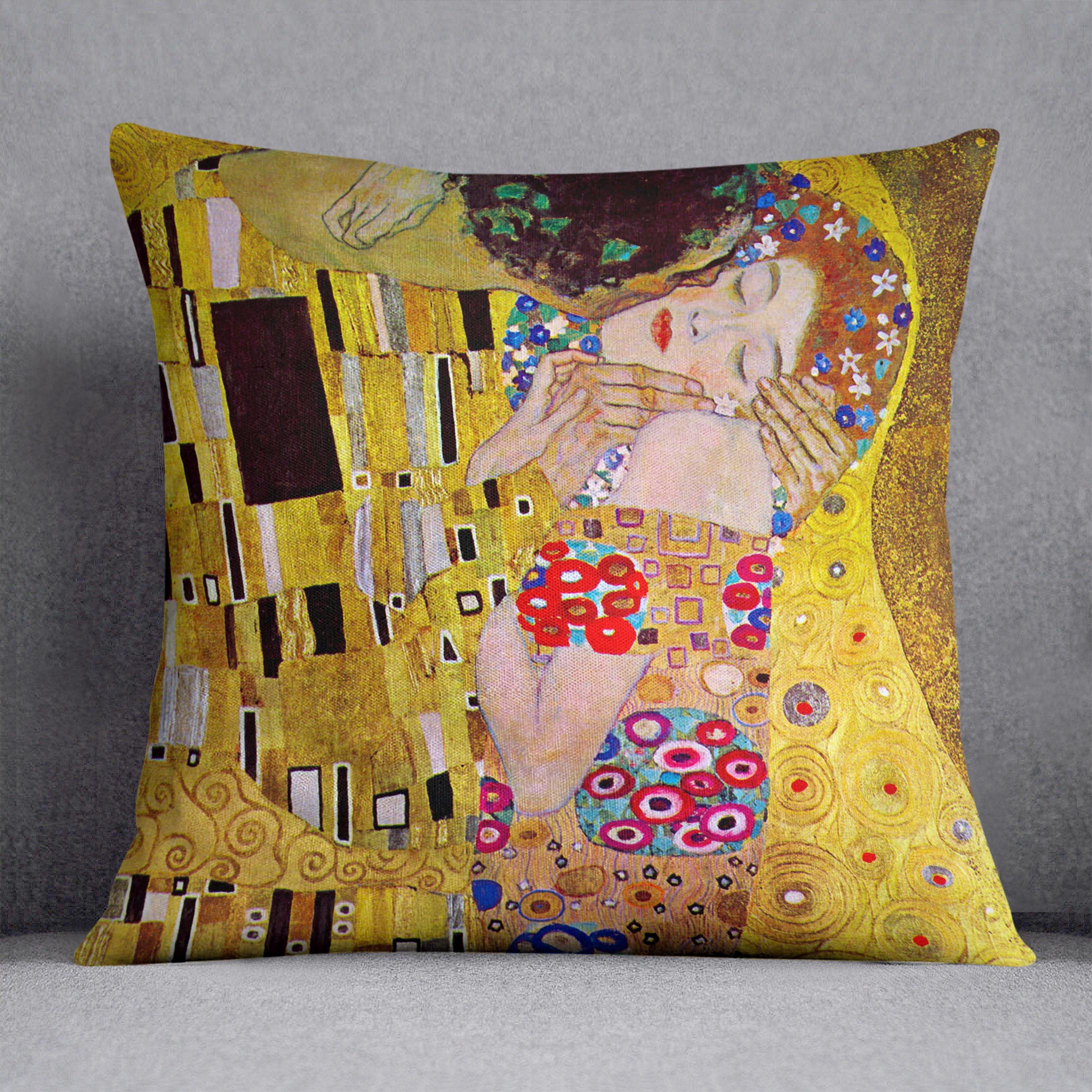 The Kiss by Klimt Cushion