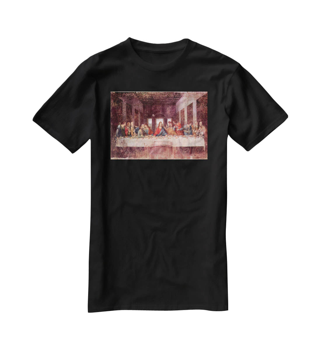 The Last Supper by Da Vinci T-Shirt - Canvas Art Rocks - 1