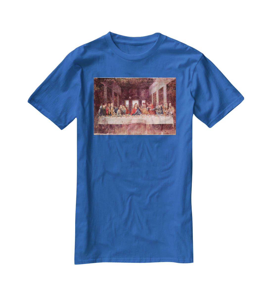 The Last Supper by Da Vinci T-Shirt - Canvas Art Rocks - 2