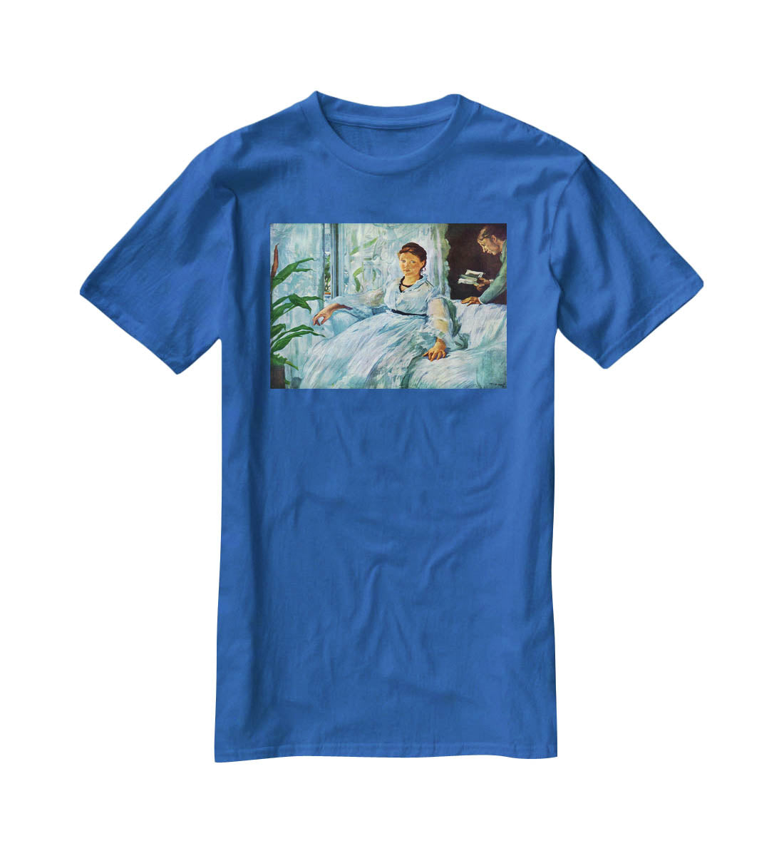 The Lecture by Manet T-Shirt - Canvas Art Rocks - 2