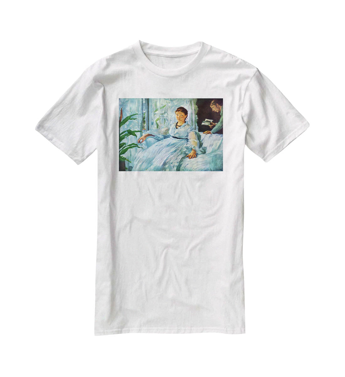 The Lecture by Manet T-Shirt - Canvas Art Rocks - 5