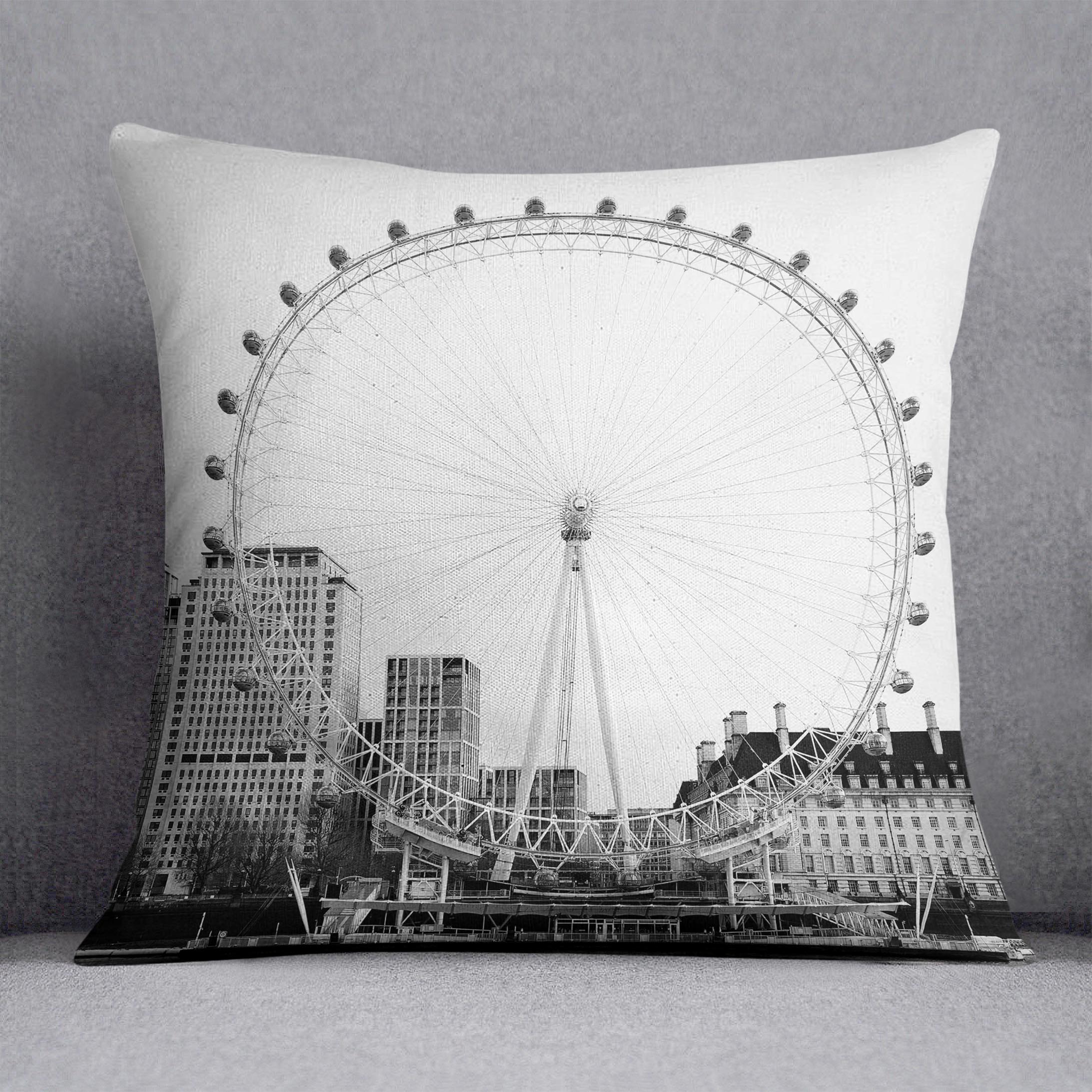 The London Eye Cushion - Canvas Art Rocks - 1