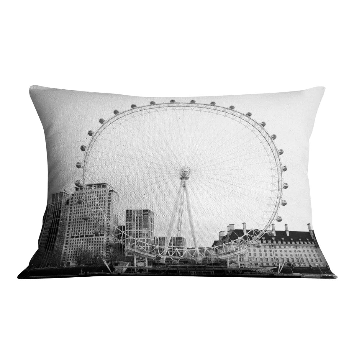 The London Eye Cushion - Canvas Art Rocks - 4