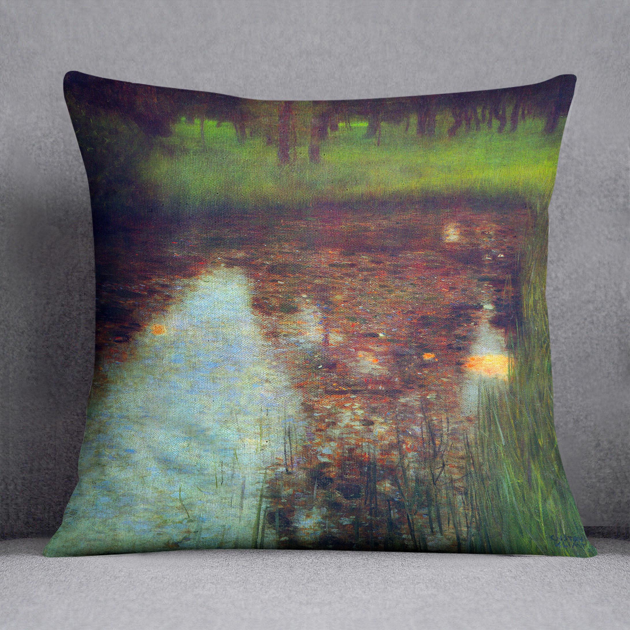 The Marsh by Klimt Cushion