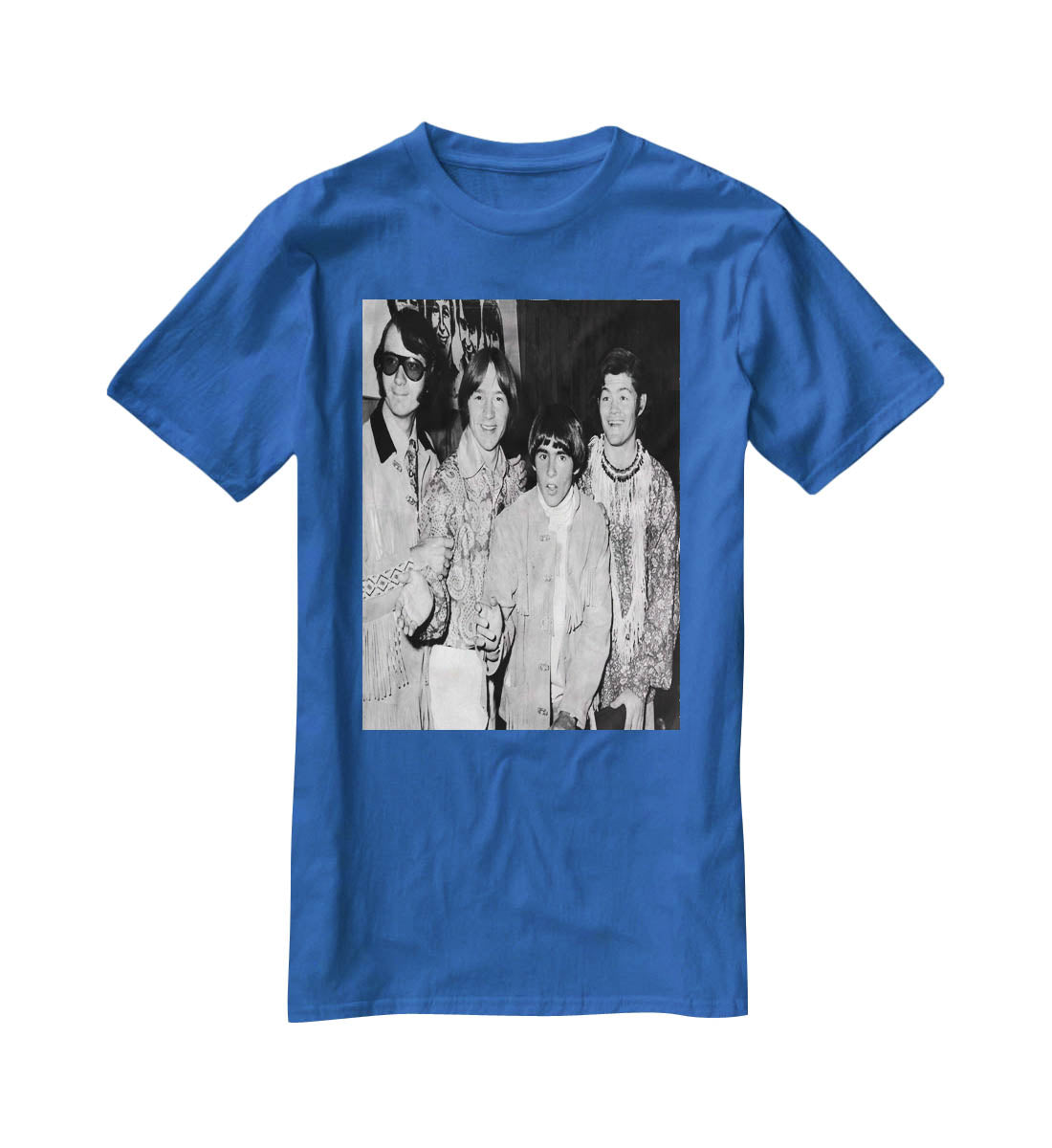 The Monkees in paisley T-Shirt - Canvas Art Rocks - 2