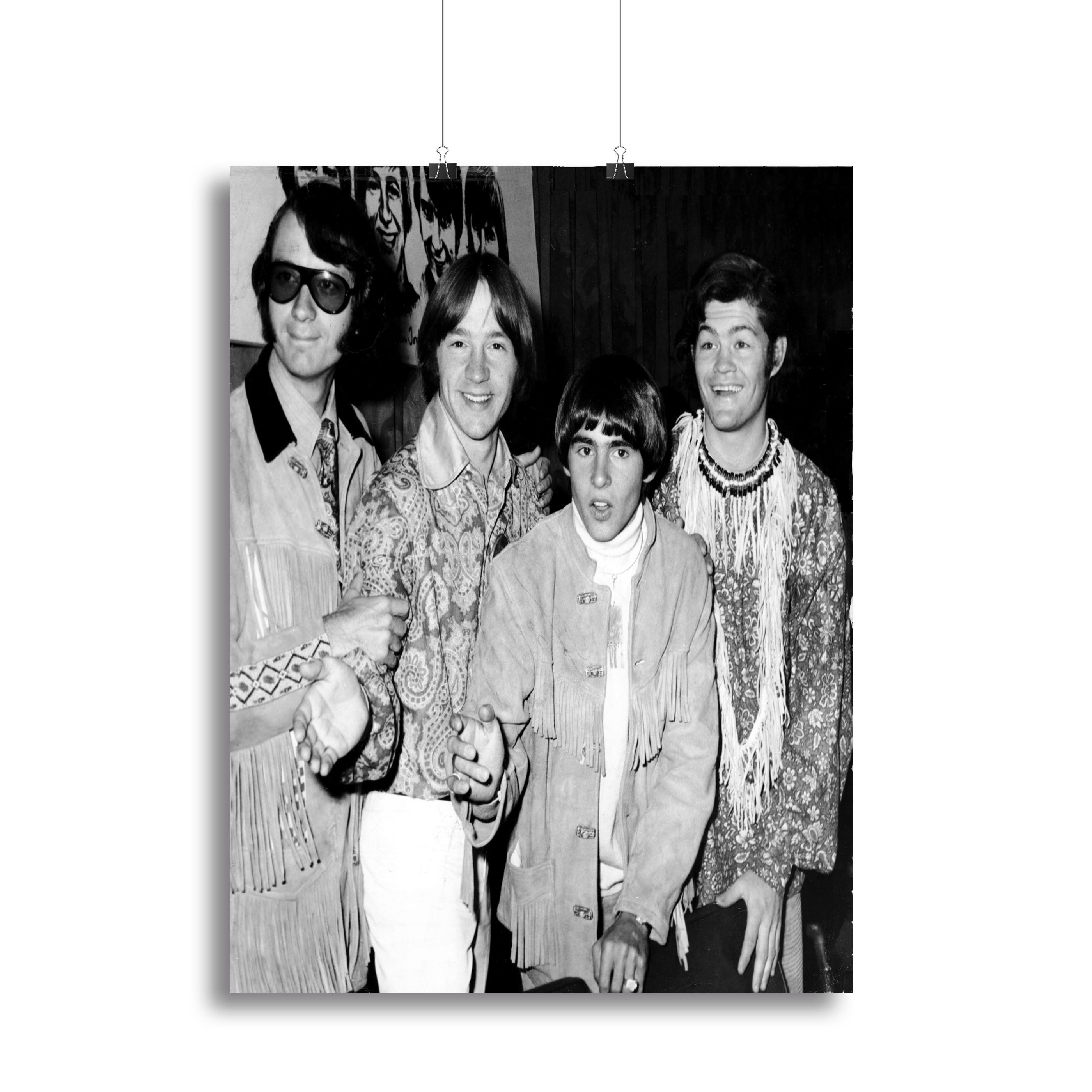 The Monkees in paisley Canvas Print or Poster - Canvas Art Rocks - 2