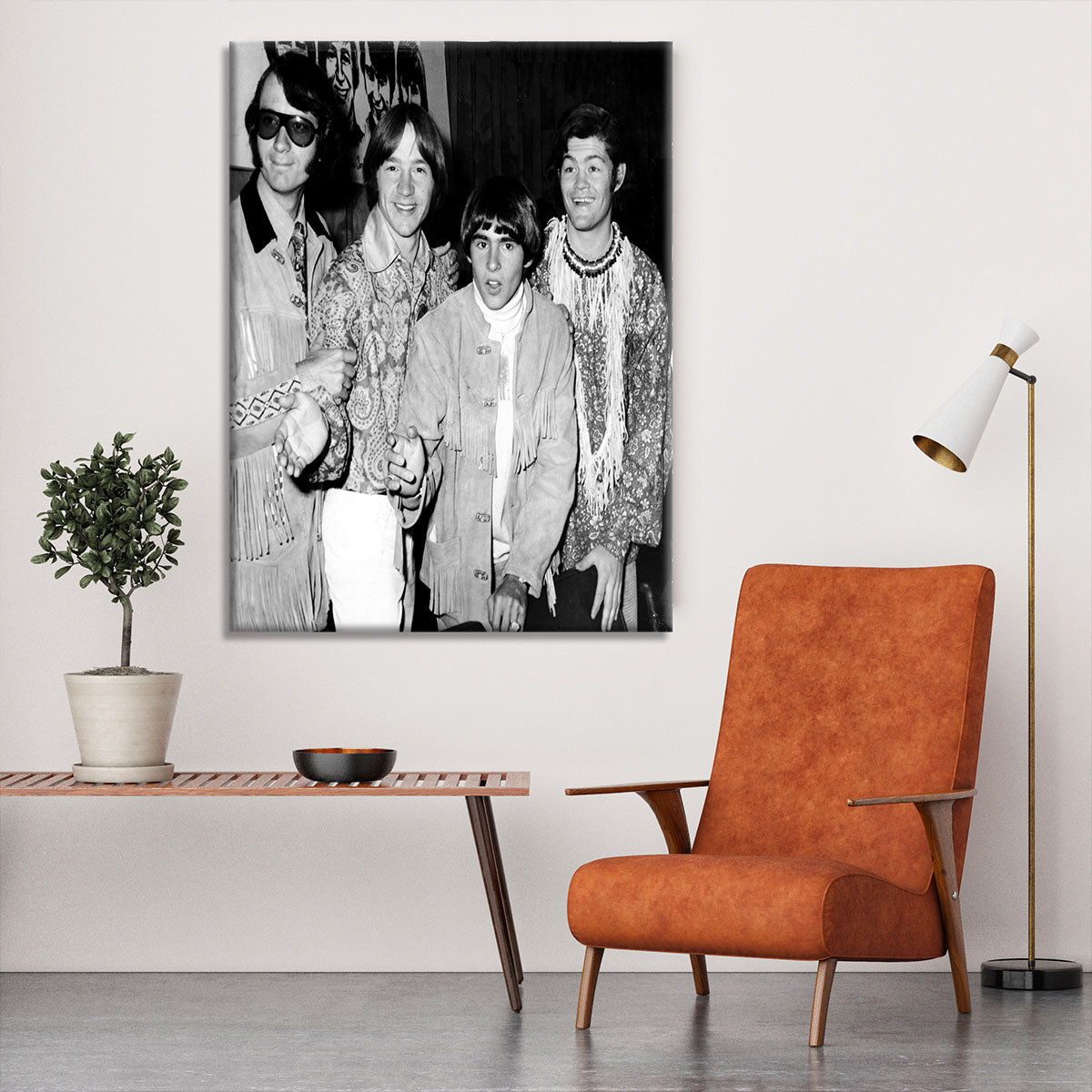 The Monkees in paisley Canvas Print or Poster - Canvas Art Rocks - 6