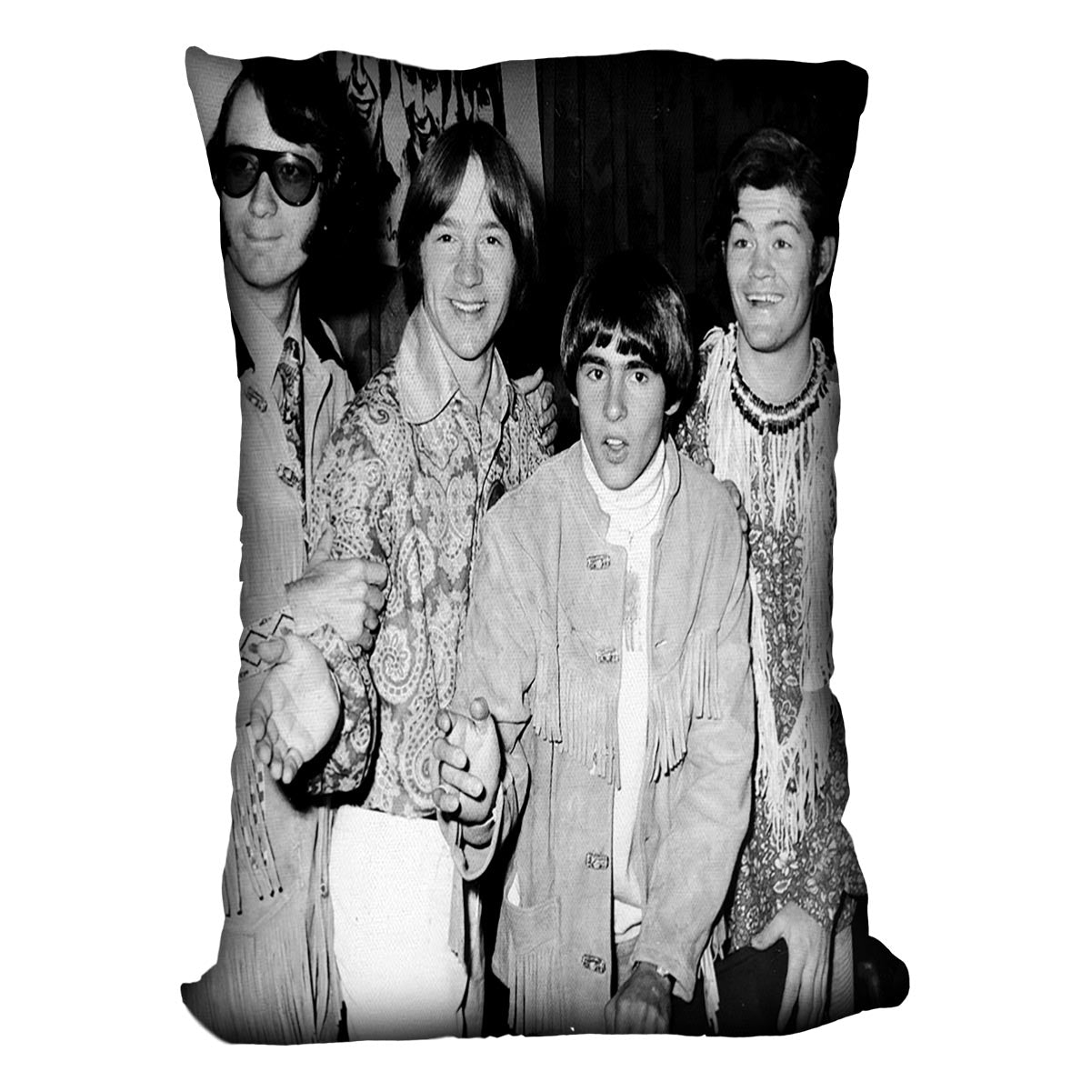 The Monkees in paisley Cushion