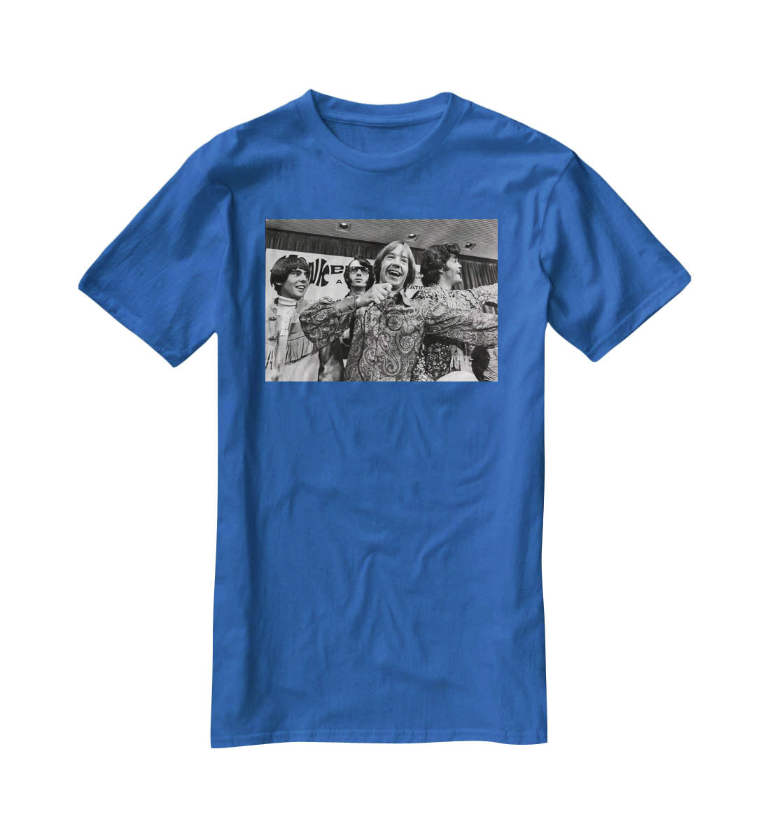 The Monkees playing around T-Shirt - Canvas Art Rocks - 2