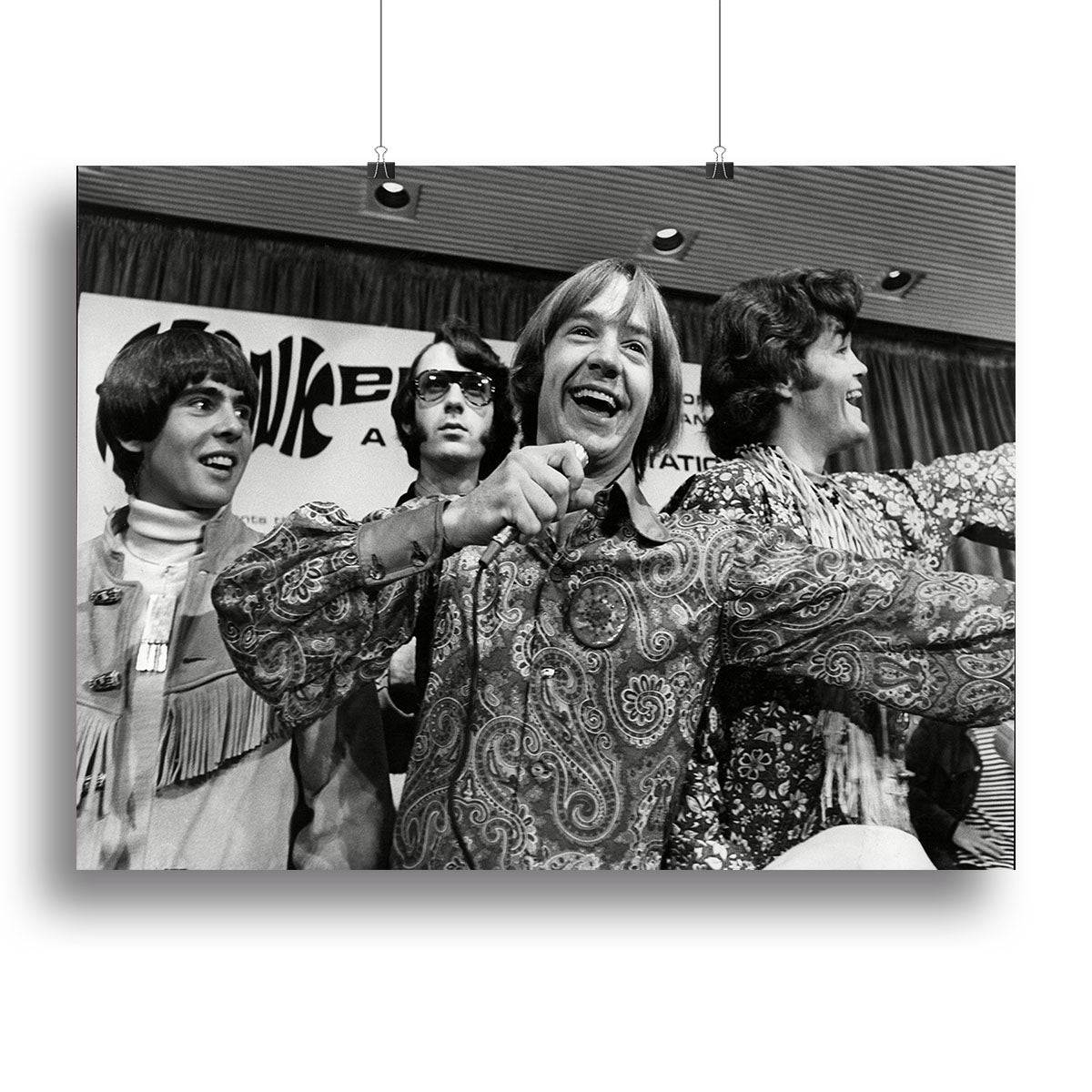 The Monkees playing around Canvas Print or Poster - Canvas Art Rocks - 2