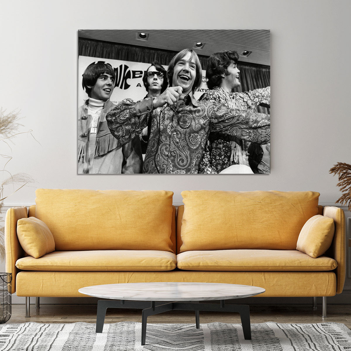 The Monkees playing around Canvas Print or Poster - Canvas Art Rocks - 4