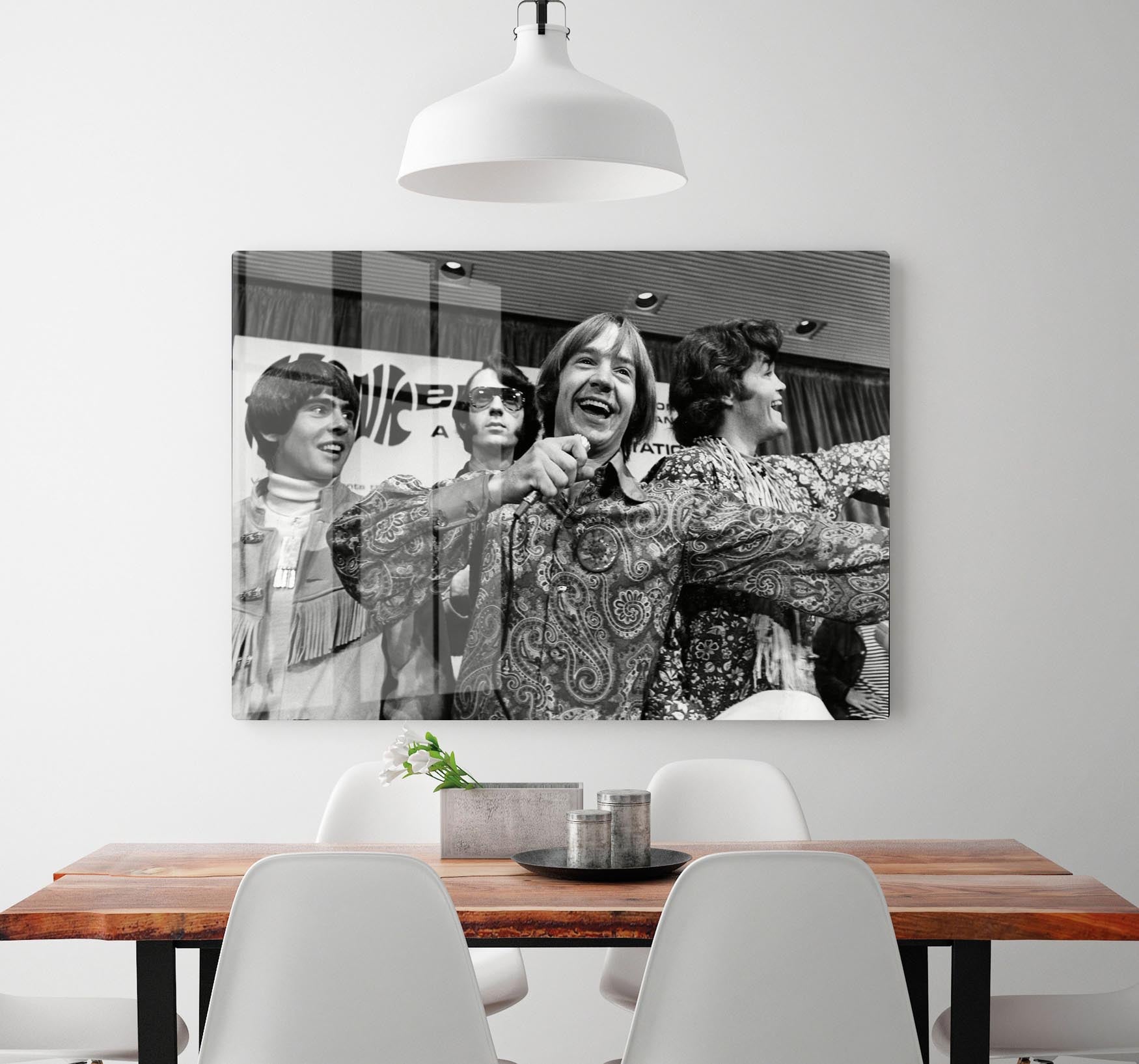 The Monkees playing around HD Metal Print