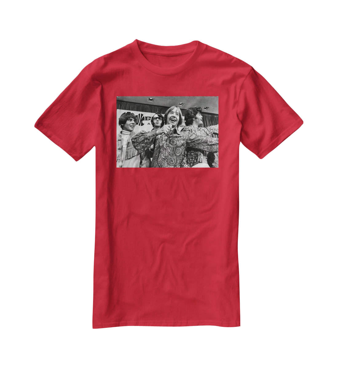 The Monkees playing around T-Shirt - Canvas Art Rocks - 4