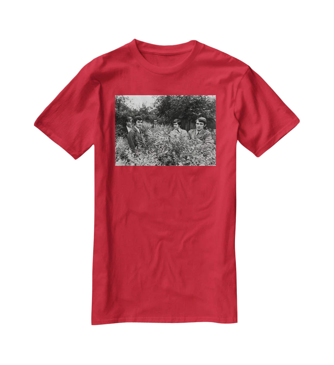 The Moody Blues in a field T-Shirt - Canvas Art Rocks - 4