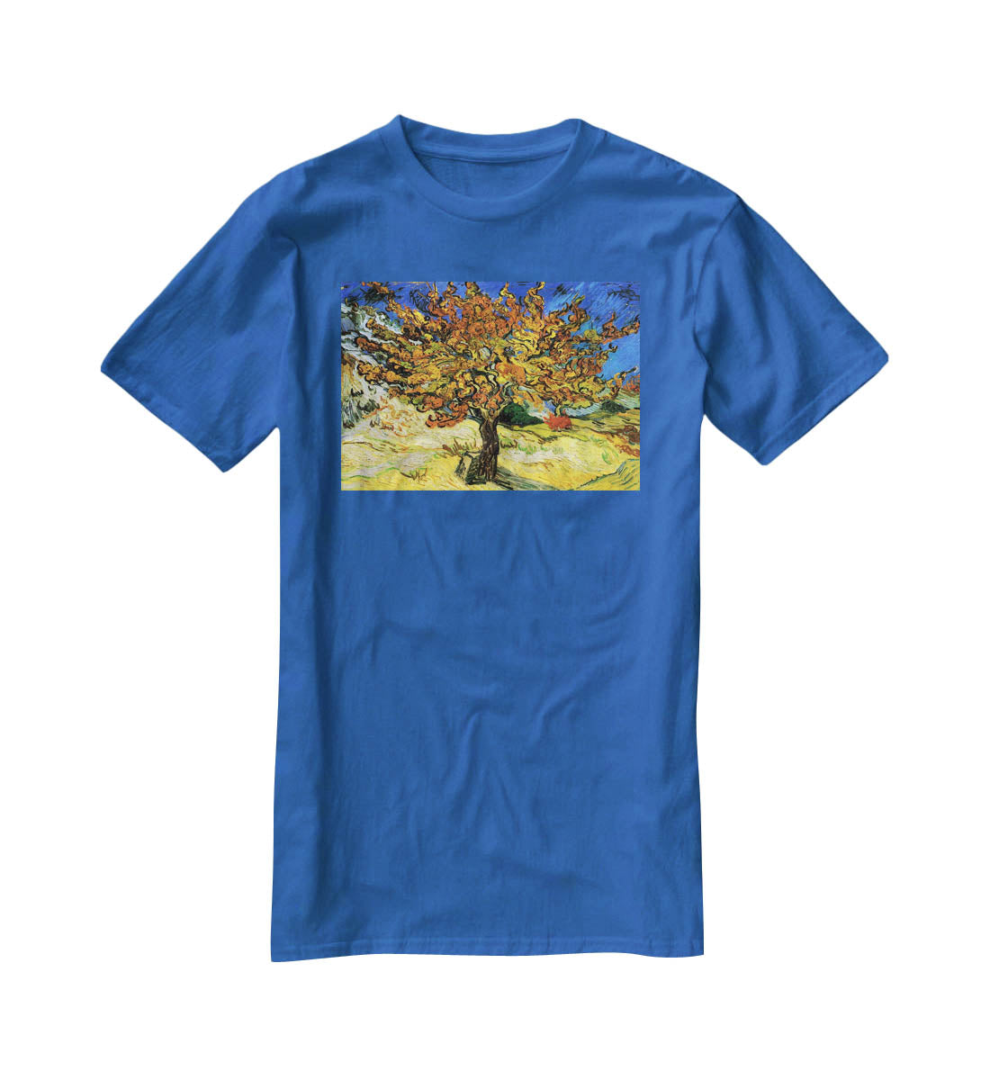 The Mulberry Tree by Van Gogh T-Shirt - Canvas Art Rocks - 2